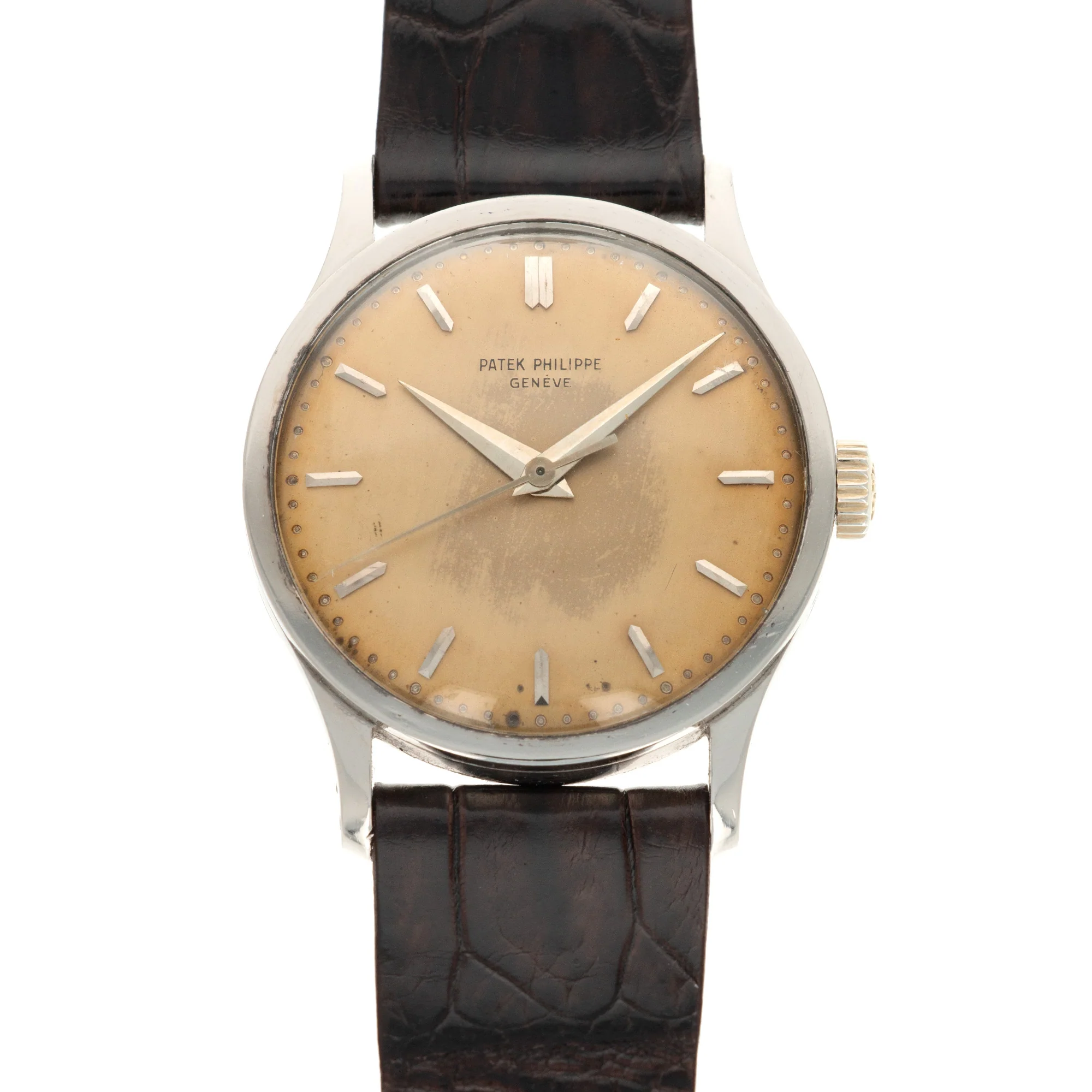 Patek Philippe Calatrava White Gold Ref. 570 with Tropical Dial