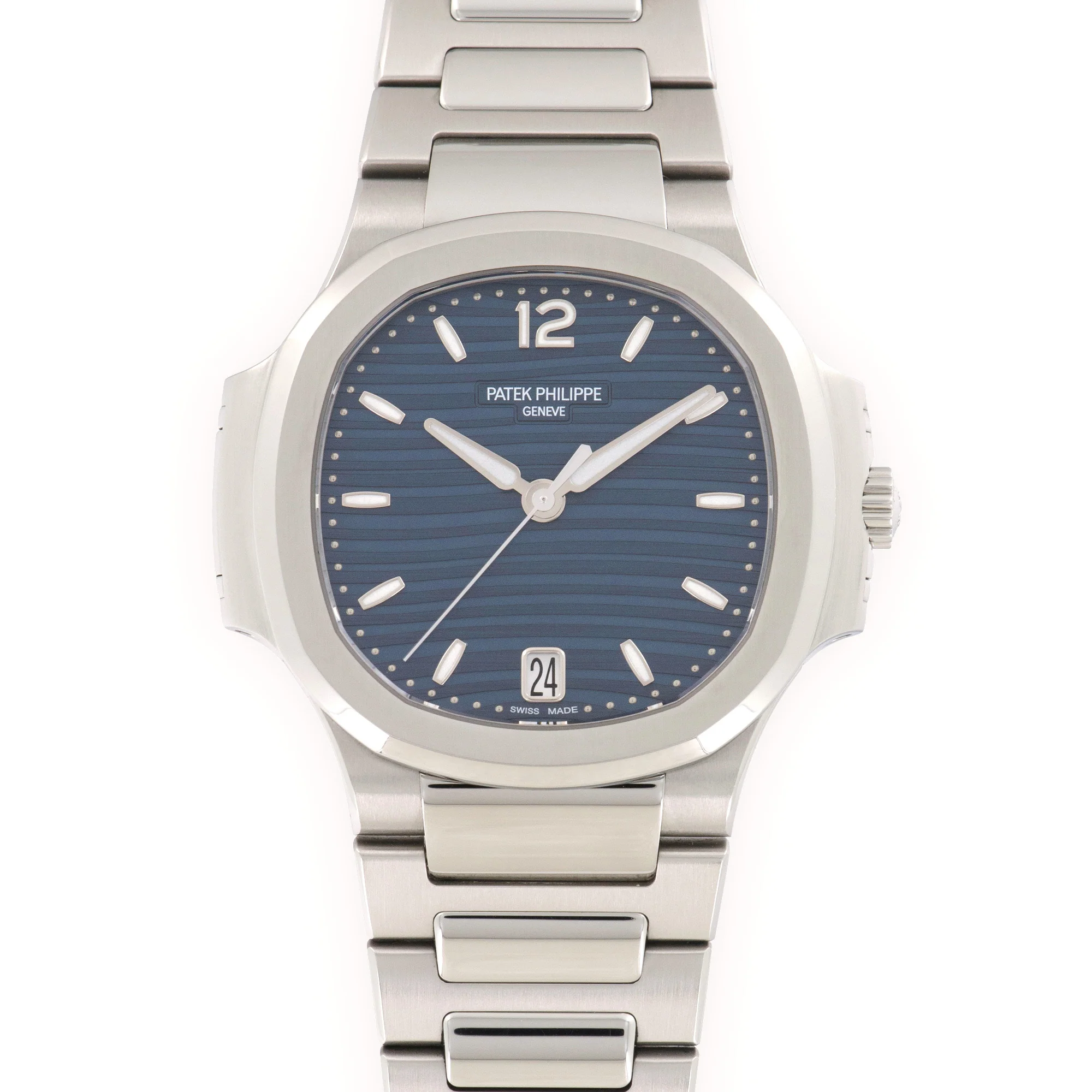 Patek Philippe Nautilus Blue Dial Watch Ref. 7118