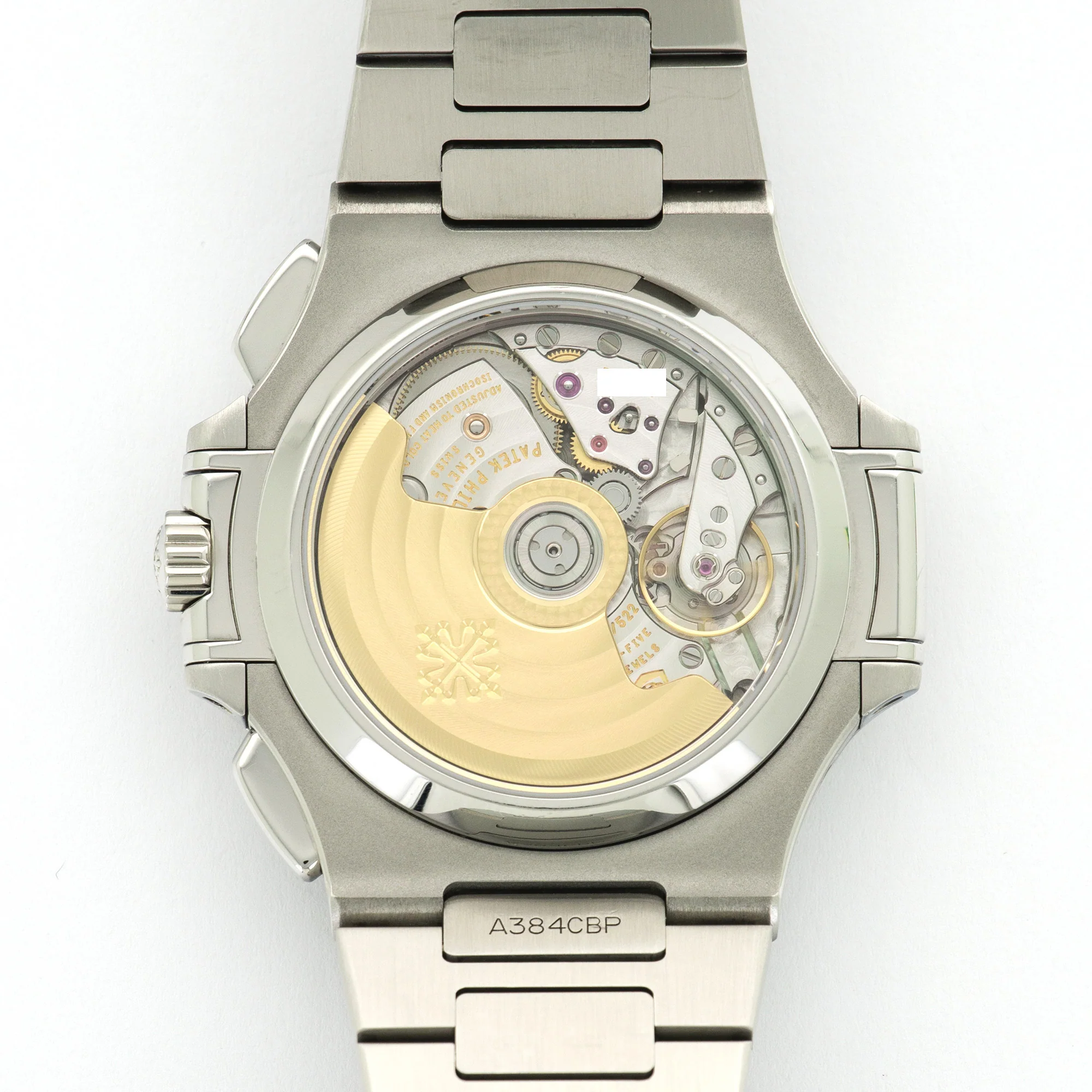 Patek Philippe Nautilus Chronograph Blue Watch Ref. 5980 - Image 4