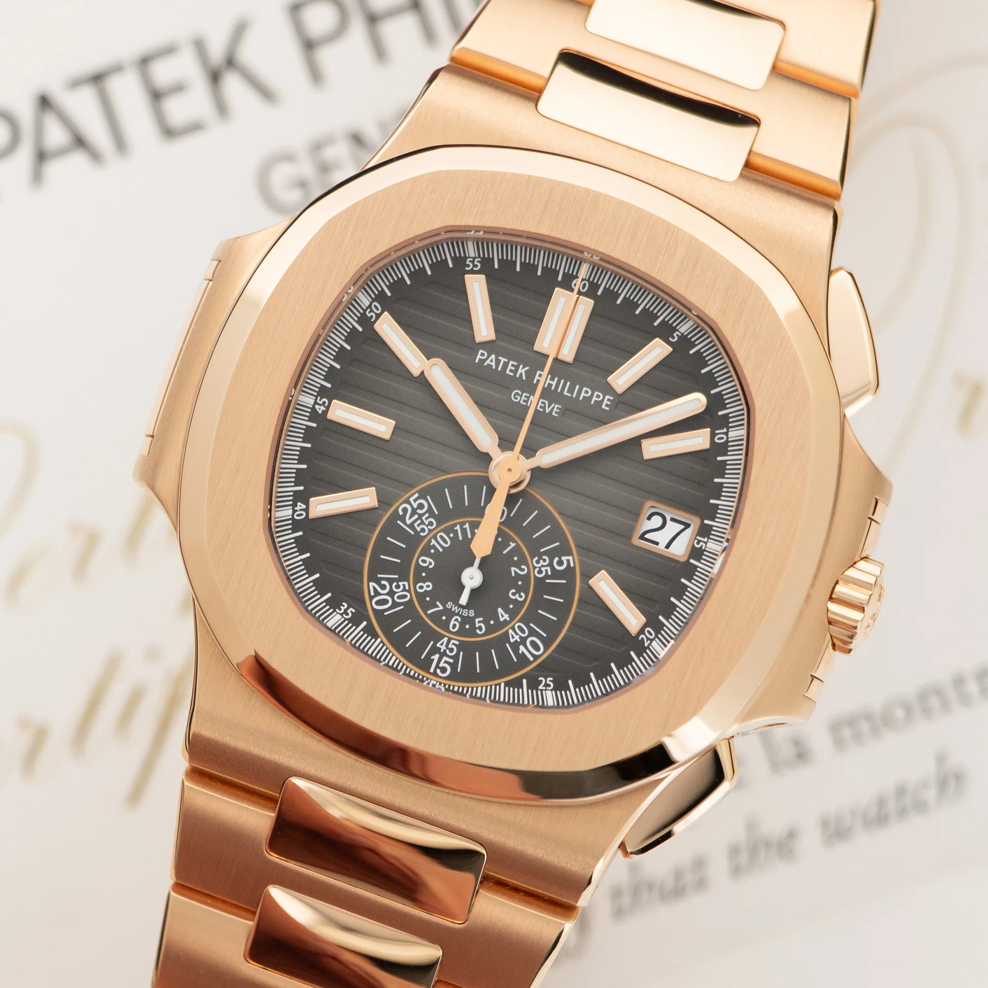 Patek Philippe Nautilus Chronograph Ref. 5980/1R - Image 2