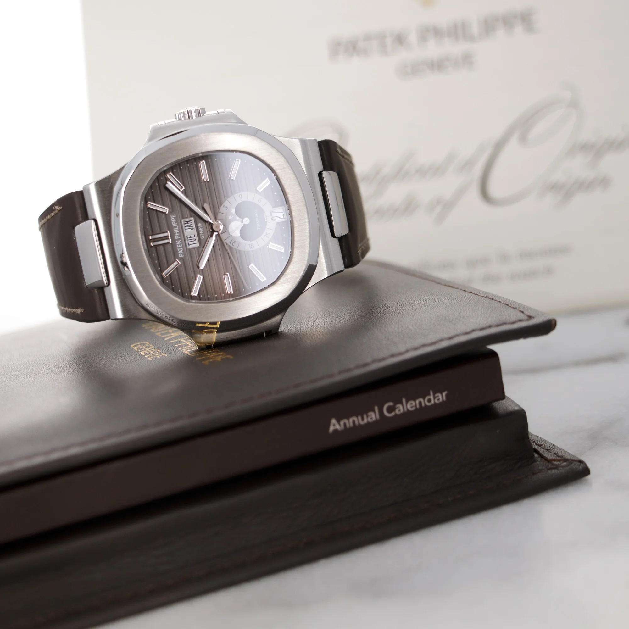 Patek Philippe Nautilus Moonphase Calendar Ref. 5726, Retailed by Tiffany & Co. - Image 6