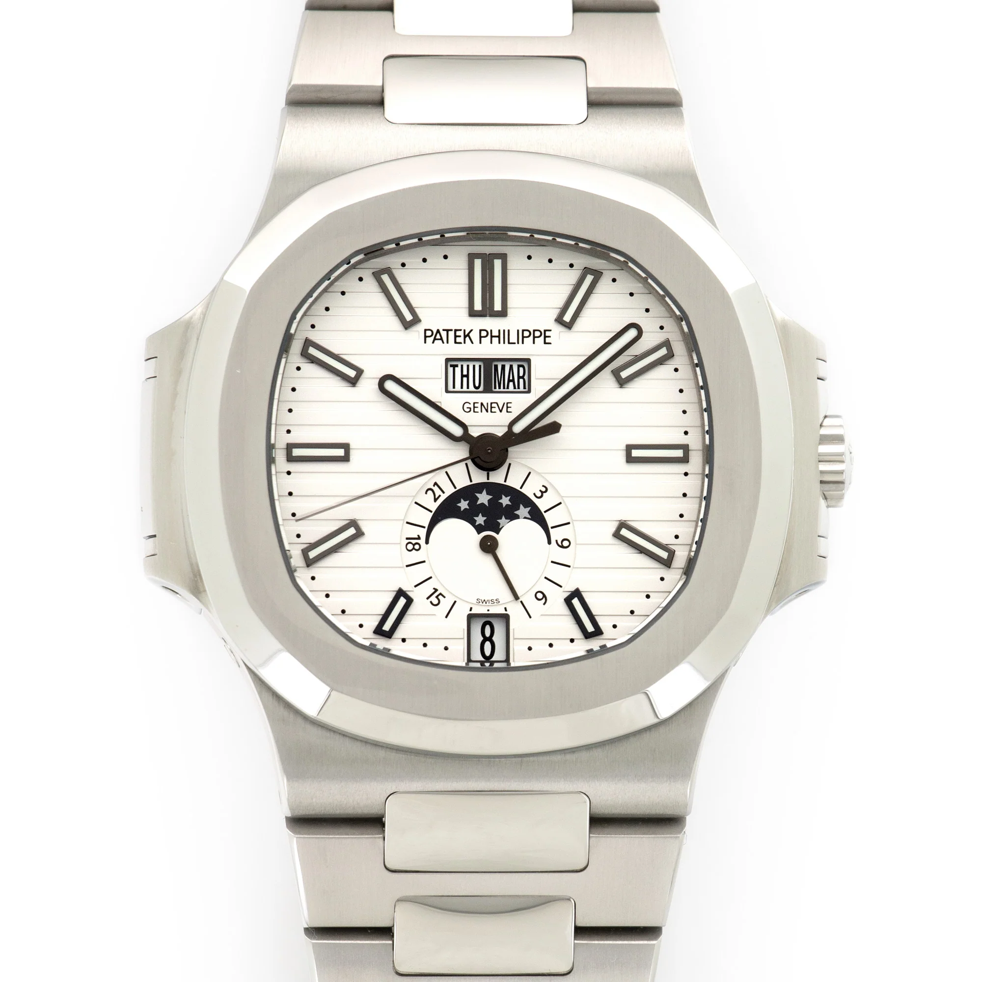 Patek Philippe Nautilus Moonphase Watch Ref. 5726