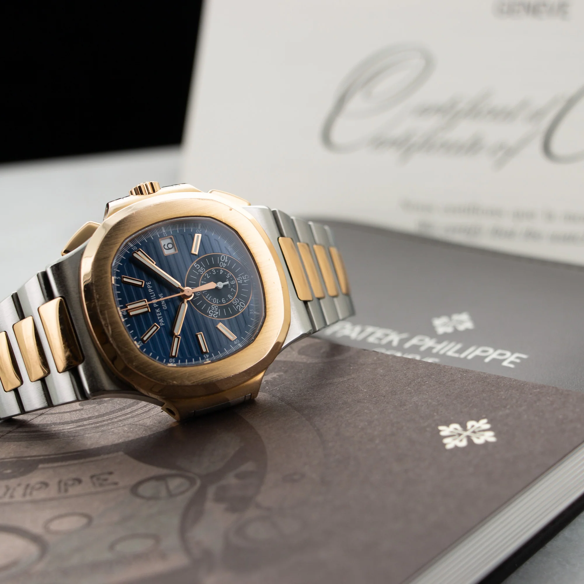 Patek Philippe Nautilus Two Tone Ref. 5980/1AR - Image 5
