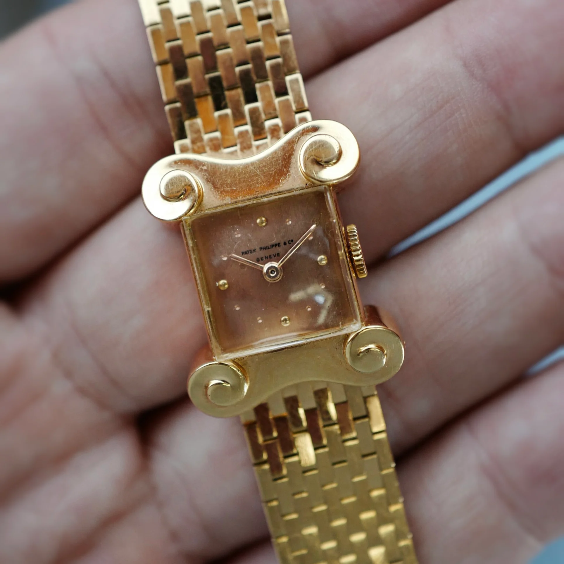 Patek Philippe Pink Gold for Guillermin Paris, Circa 1947 (New Arrival) - Image 6