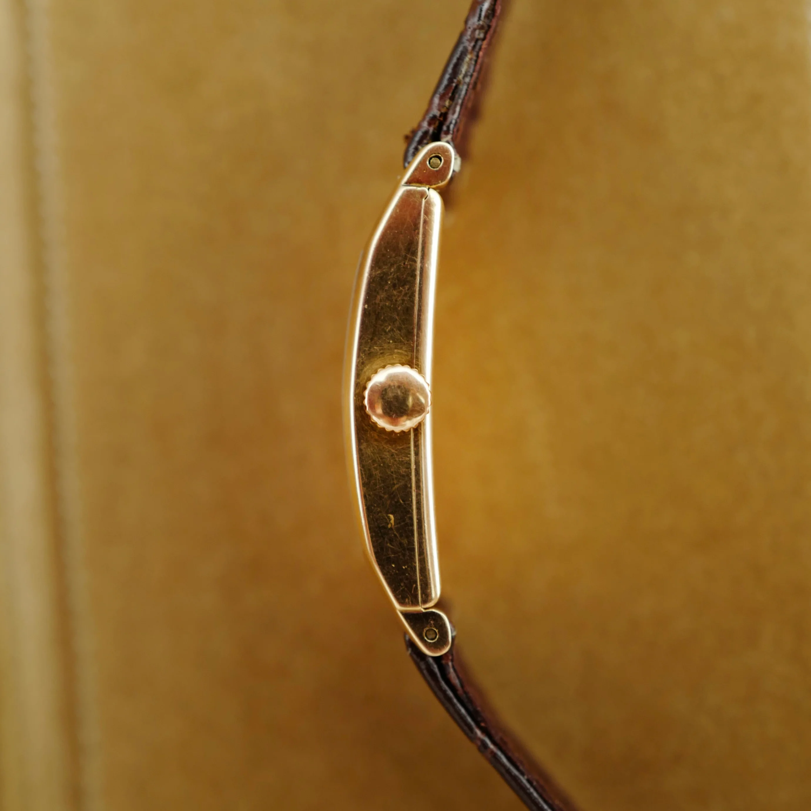 Patek Philippe Pink Gold Rectangular Watch Ref. 425 Retailed by Tiffany & Co. - Image 6