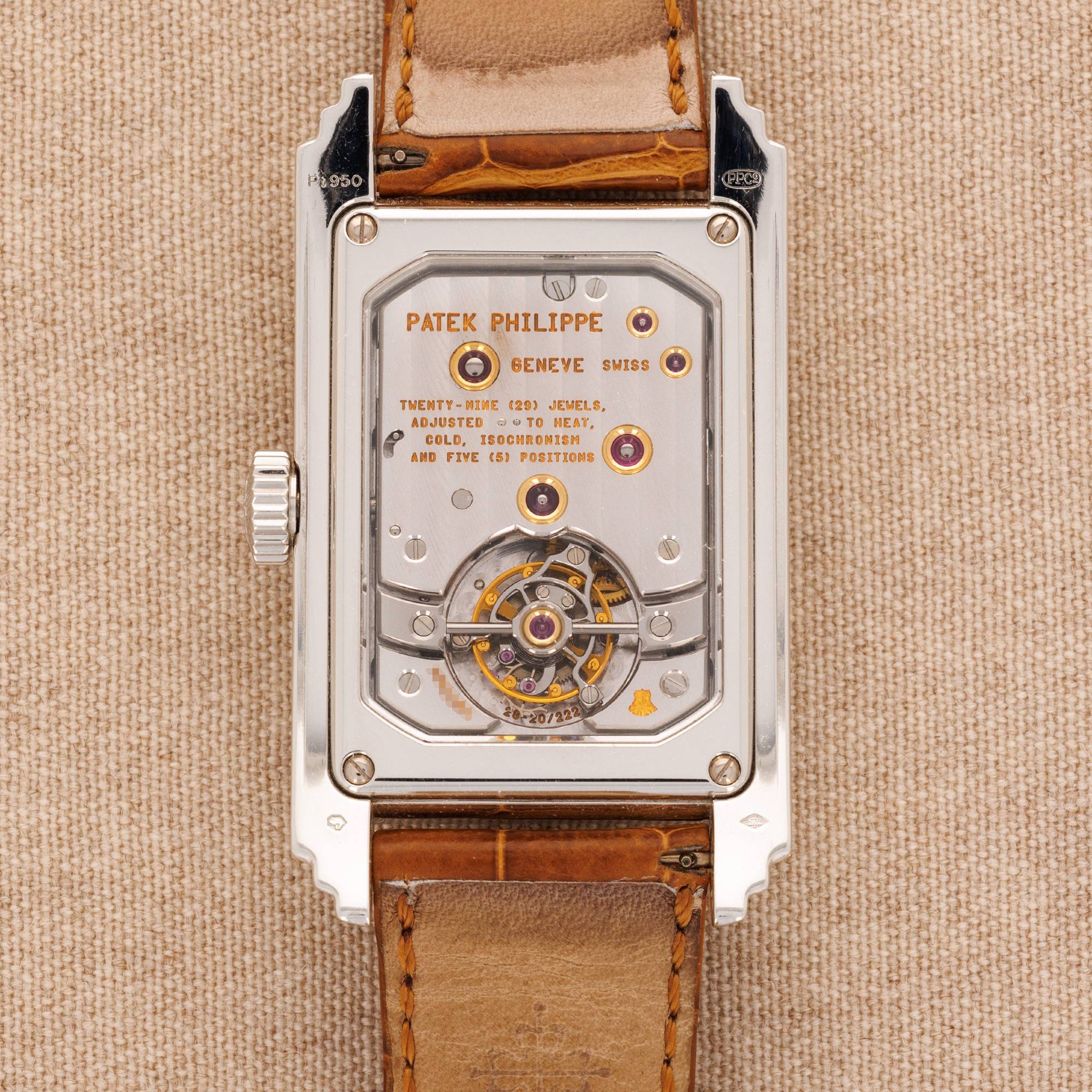 Patek Philippe Platinum 10 Day Tourbillon Ref. 5101P - Image 5