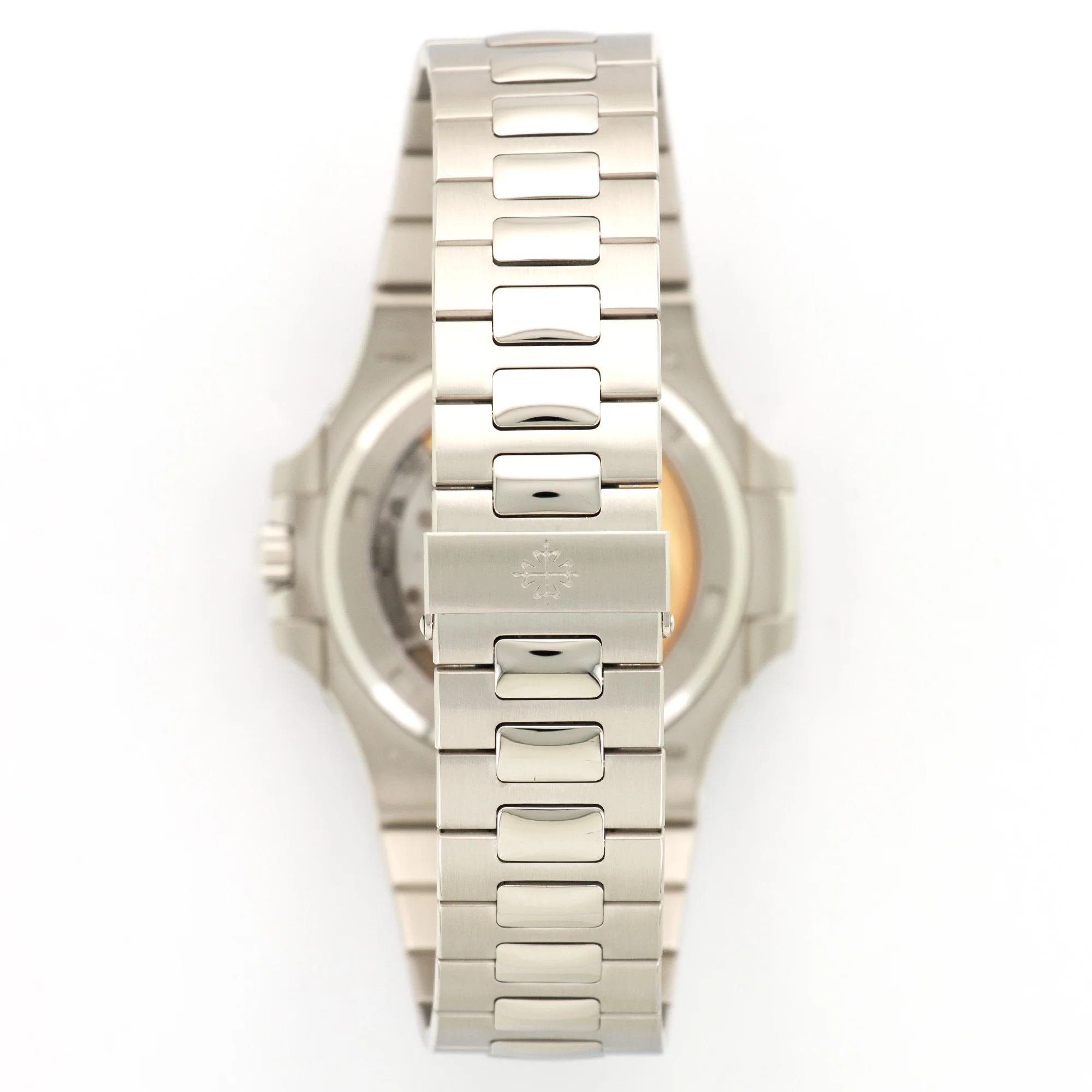 Patek Philippe Platinum Anniversary Nautilus Baguette Diamond Watch Ref. 5711 - Image 4