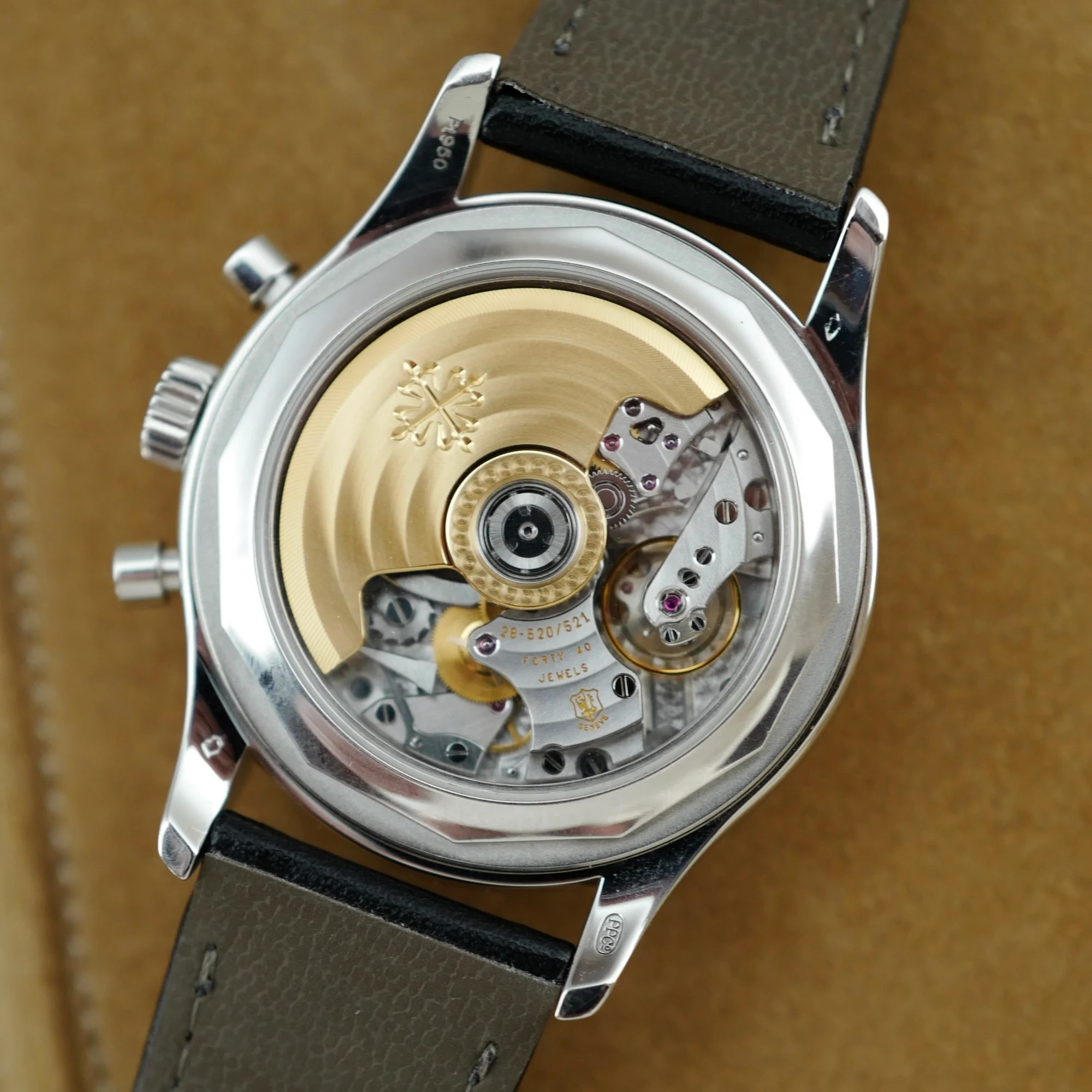 Patek Philippe Platinum Annual Calendar Chronograph Ref. 5960 with Original Box and Papers - Image 6