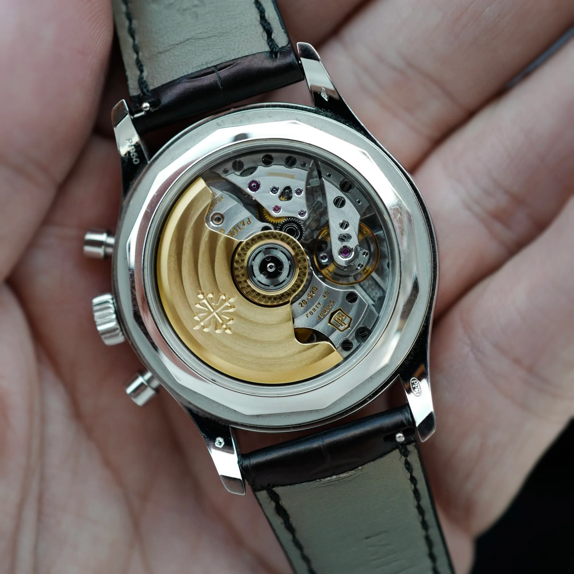 Patek Philippe Platinum Annual Calendar Chronograph Ref. 5960P-016 - Image 4