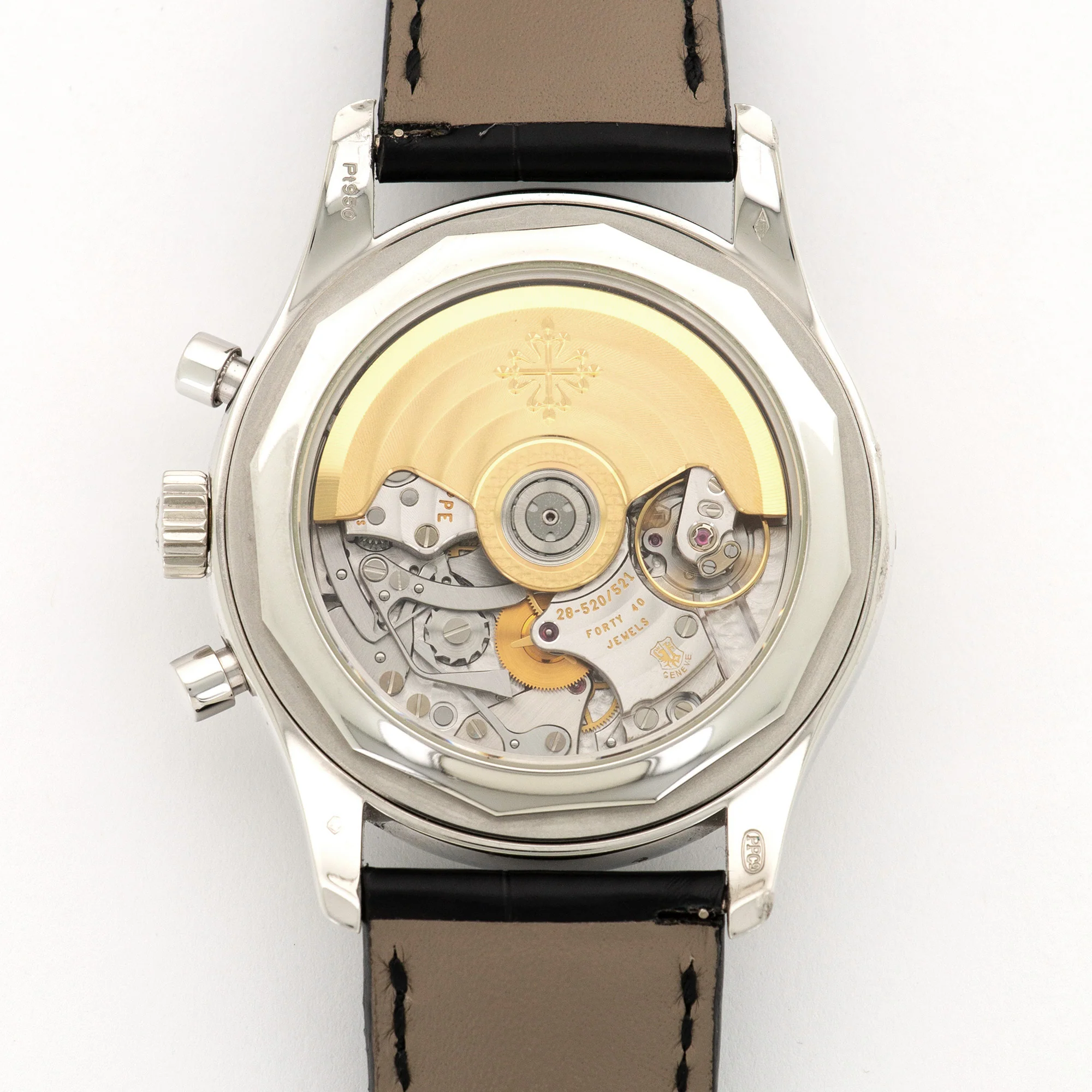 Patek Philippe Platinum Annual Calendar Chronograph Watch Ref. 5960 - Image 4