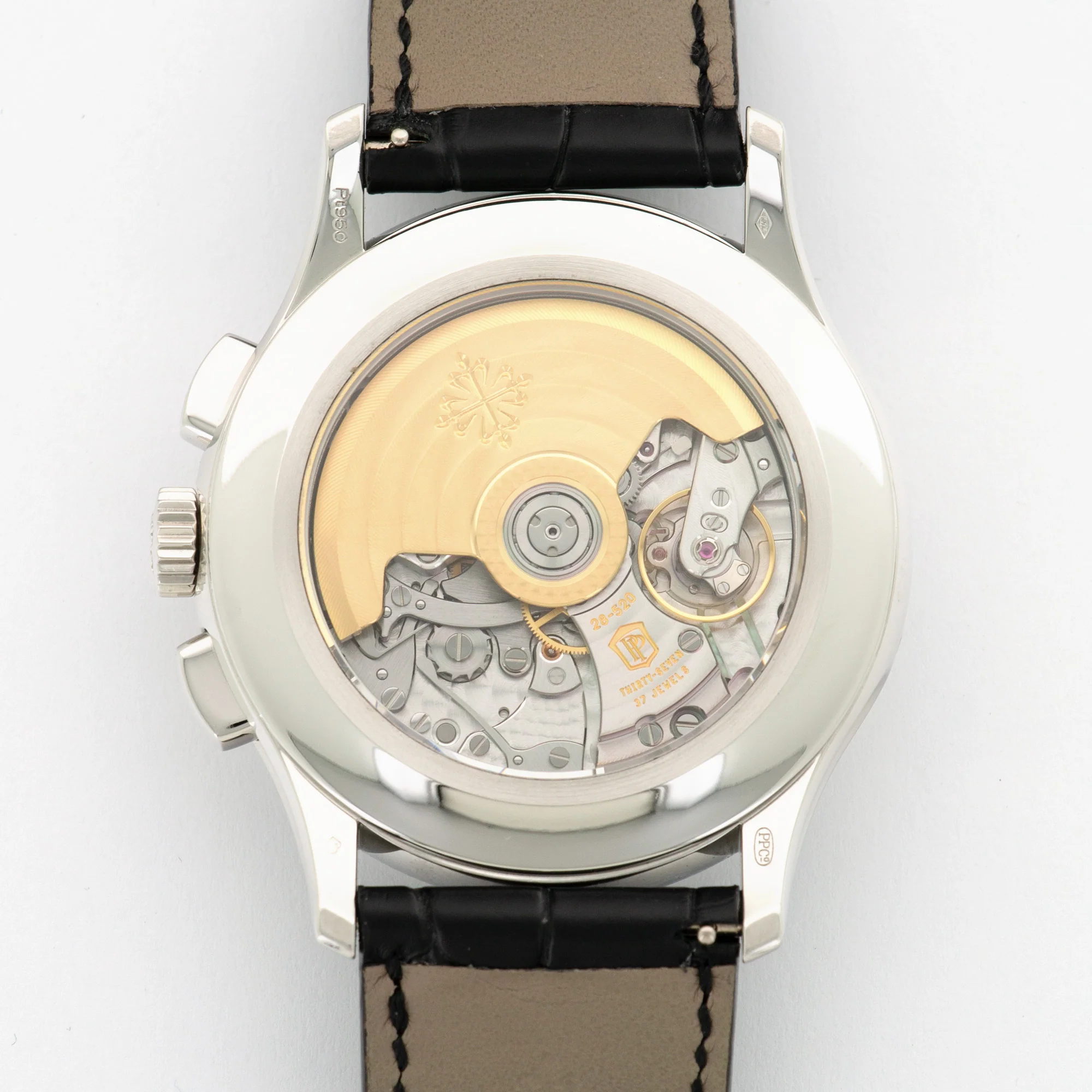 Patek Philippe Platinum Annual Calender Chronograph Watch Ref. 5905 - Image 4