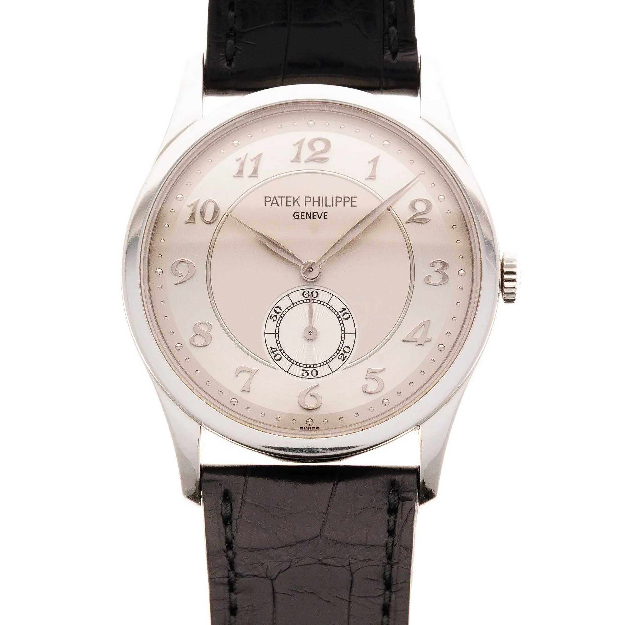 Patek Philippe Platinum Calatrava Watch Ref. 5196