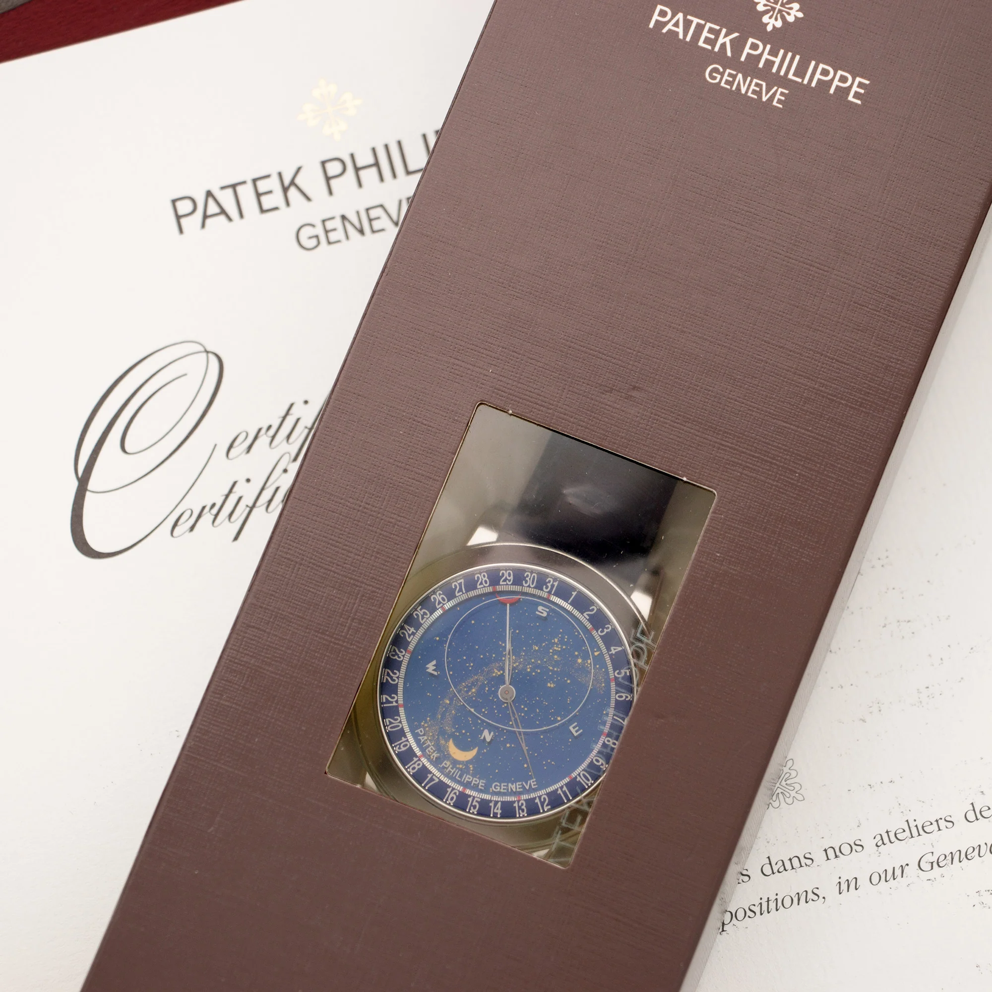 Patek Philippe Platinum Celestial Watch Ref. 6102 - Image 2