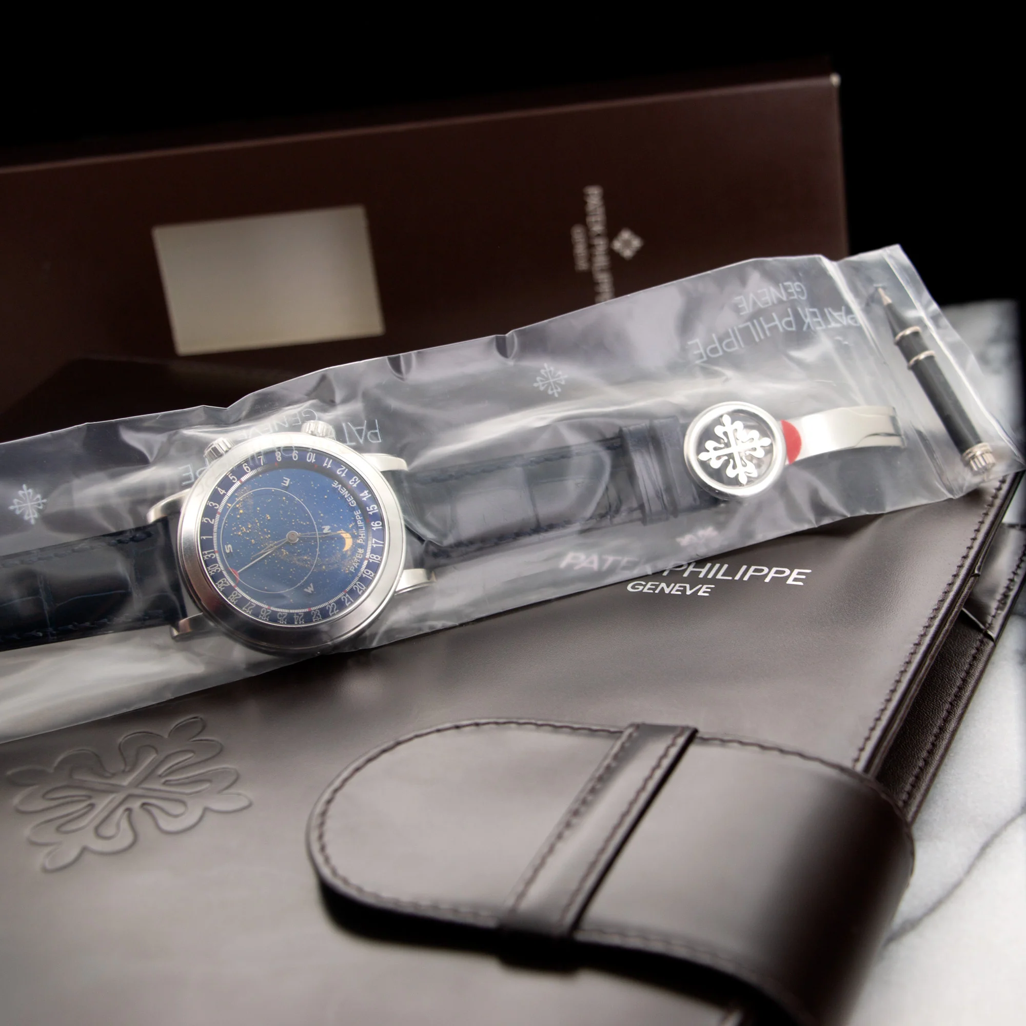 Patek Philippe Platinum Celestial Watch Ref. 6102 - Image 5