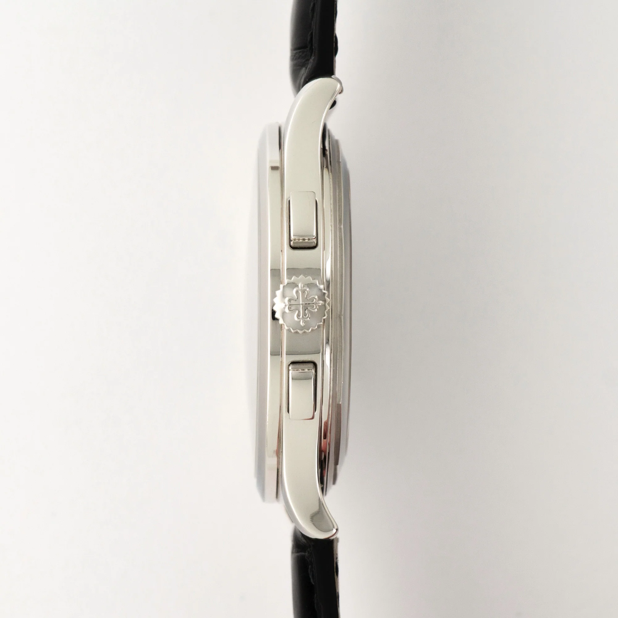 Patek Philippe Platinum Chronograph Diamond Watch Ref. 5170 - Image 3
