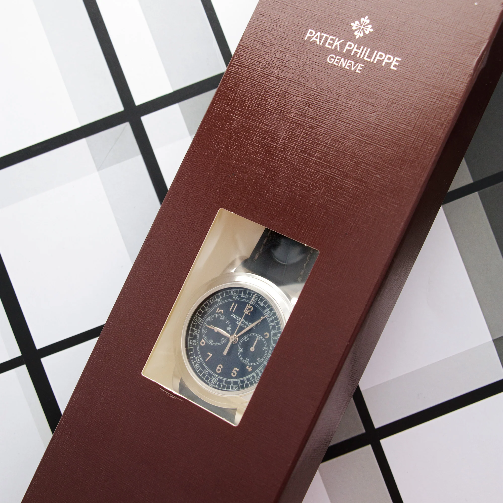 Patek Philippe Platinum Chronograph Watch Ref. 5070, Double Sealed - Image 2