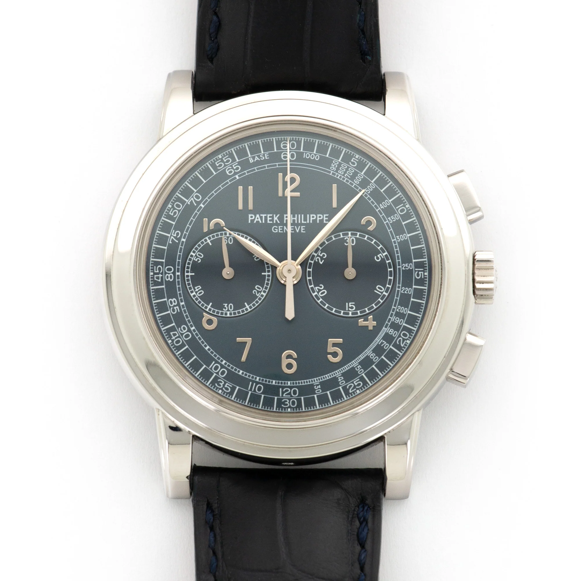 Patek Philippe Platinum Chronograph Watch Ref. 5070