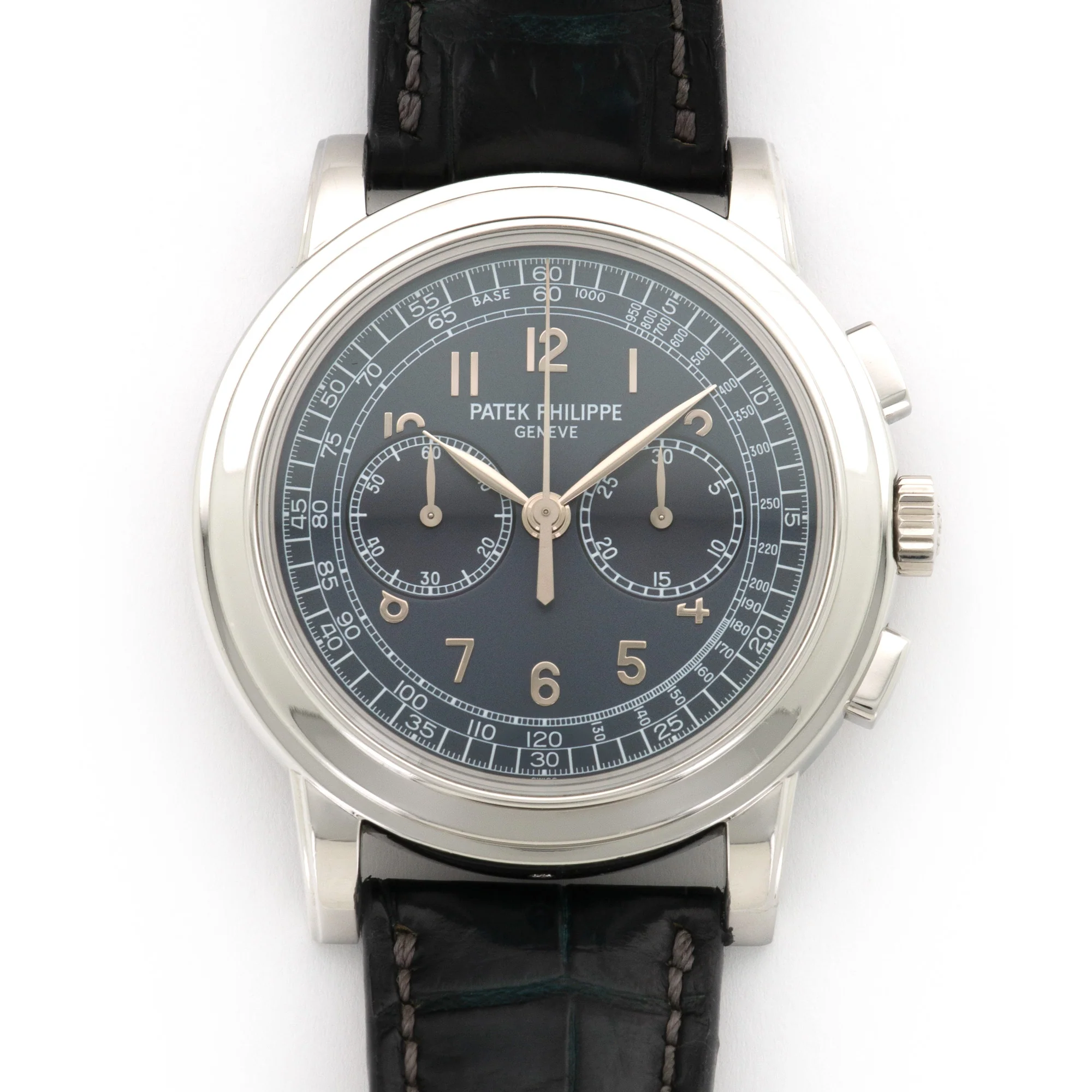 Patek Philippe Platinum Chronograph Watch Ref. 5070