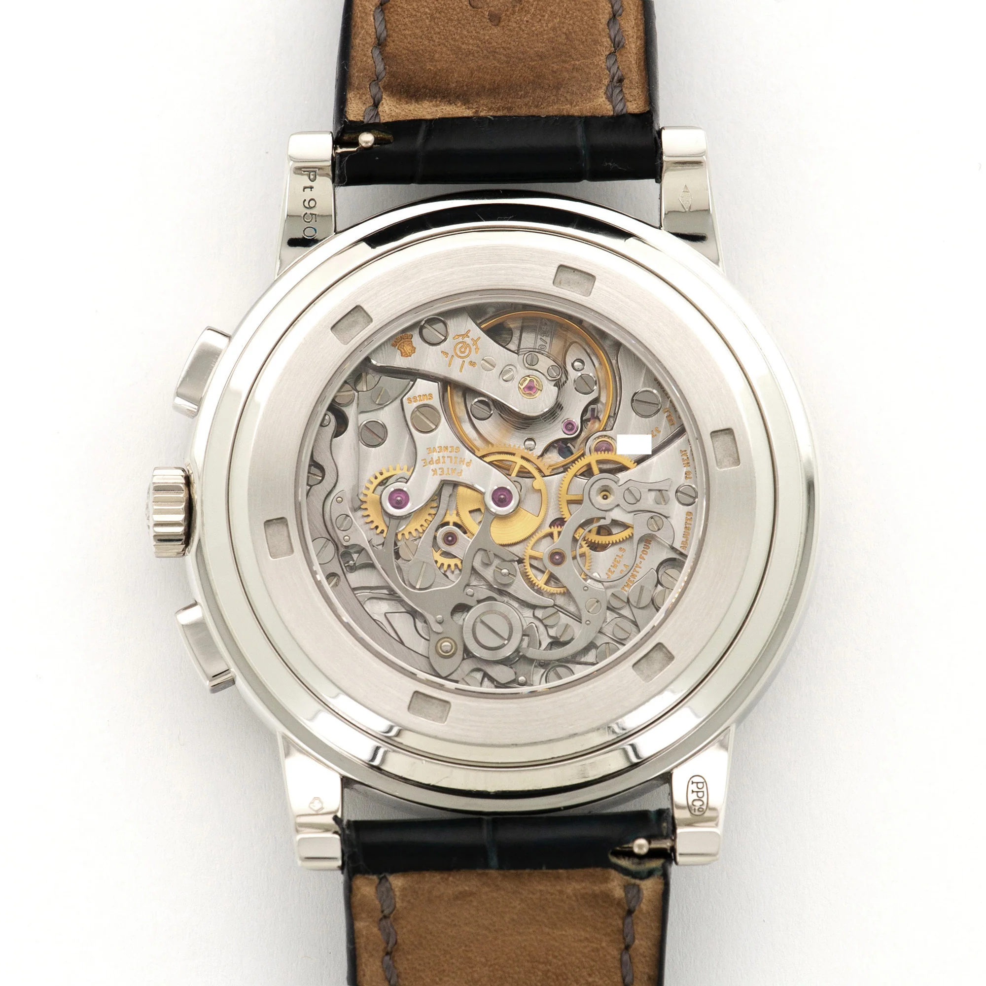 Patek Philippe Platinum Chronograph Watch Ref. 5070 - Image 4