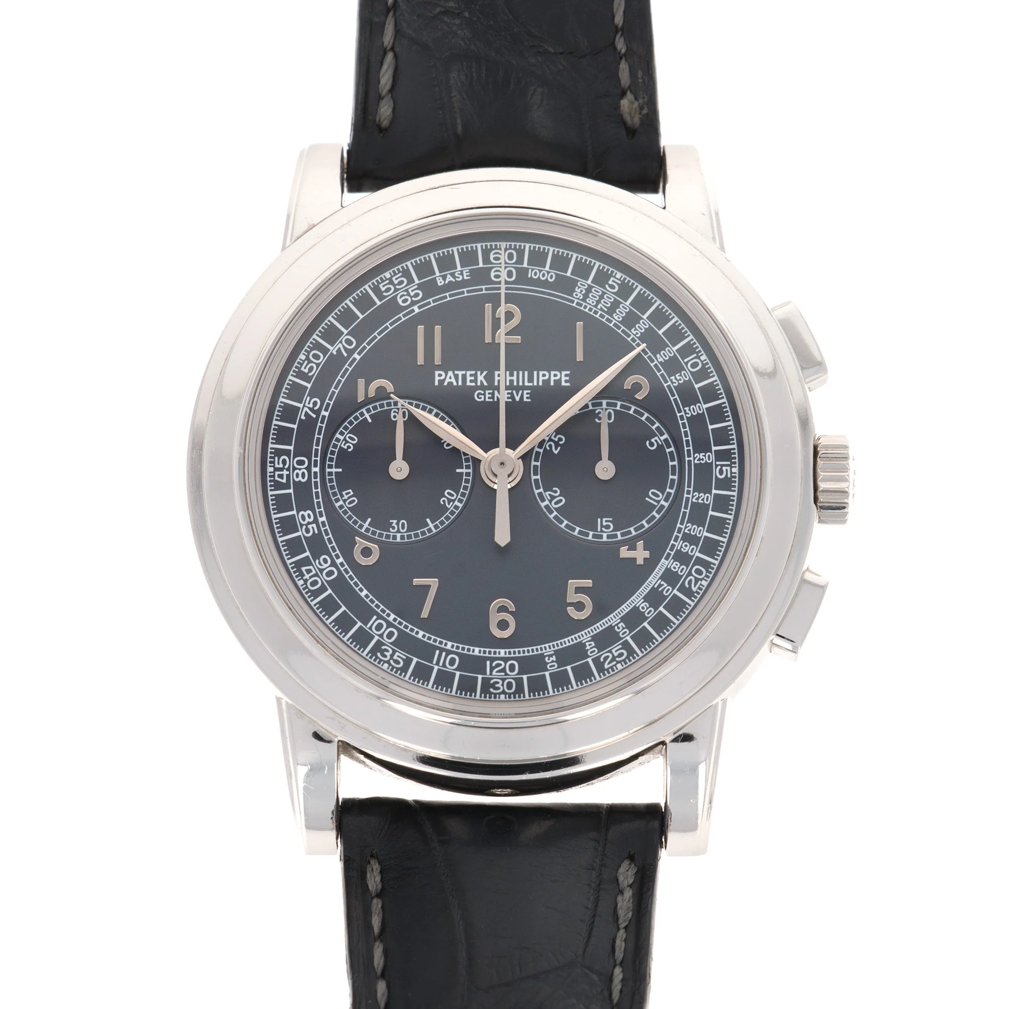Patek Philippe Platinum Chronograph Watch Ref. 5070