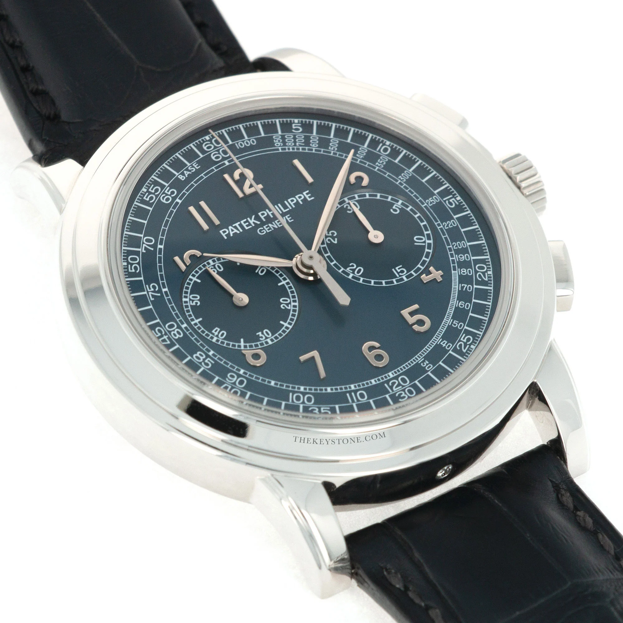 Patek Philippe Platinum Chronograph Watch Ref. 5070 - Image 3