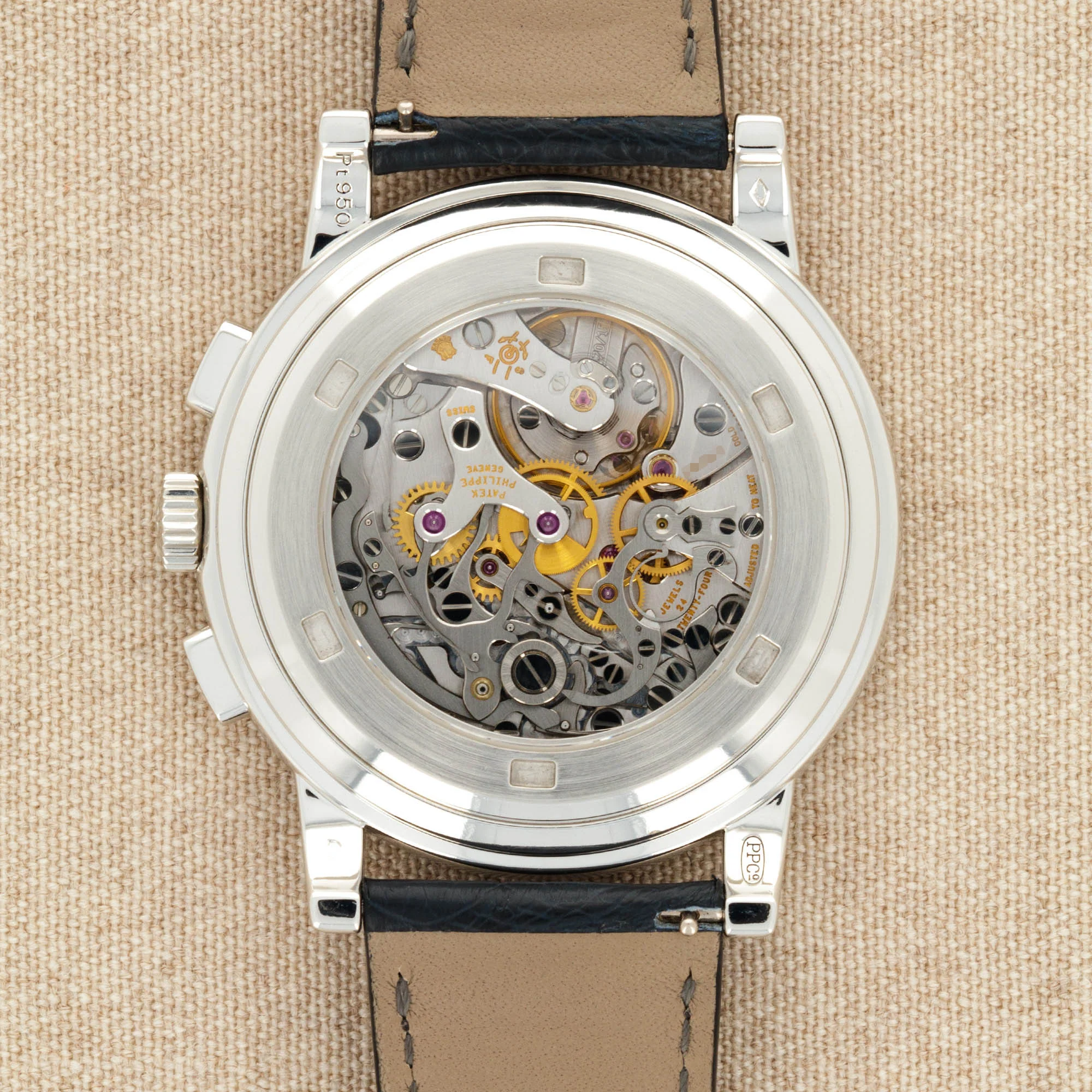 Patek Philippe Platinum Chronograph Watch Ref. 5070 - Image 5