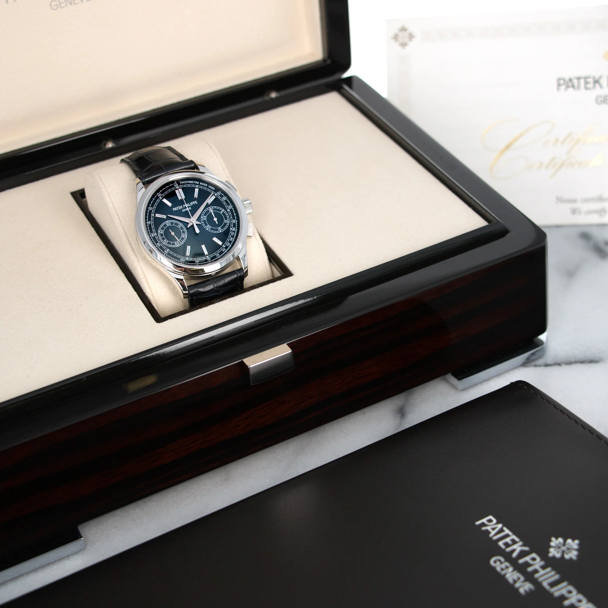 Patek Philippe Platinum Chronograph Watch Ref. 5170 - Image 6