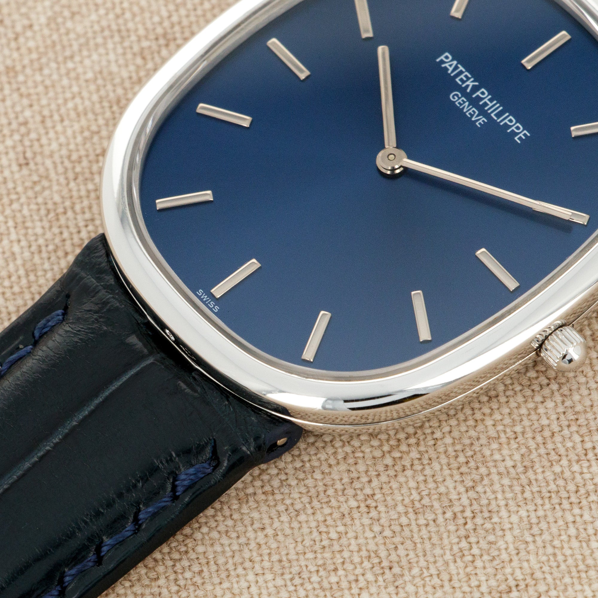 Patek Philippe Platinum Ellipse Watch Ref. 5738 - Image 4