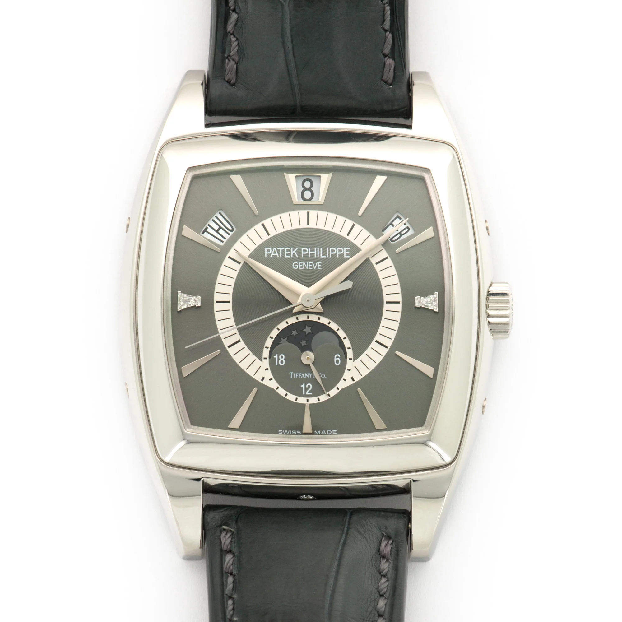 Patek Philippe Platinum Gondolo Tiffany & Co. Ref. 5135