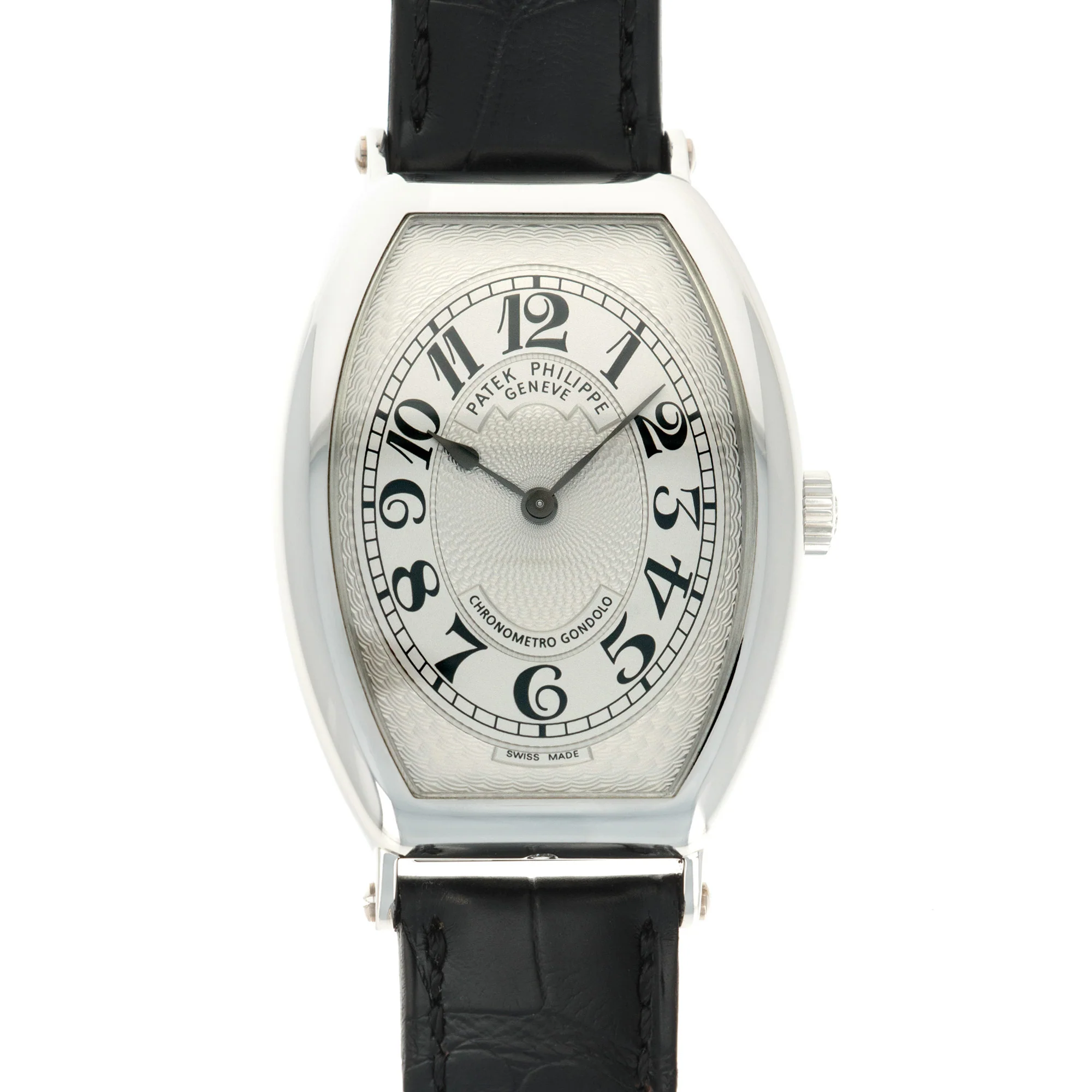 Patek Philippe Platinum Gondolo Watch, Ref. 5098