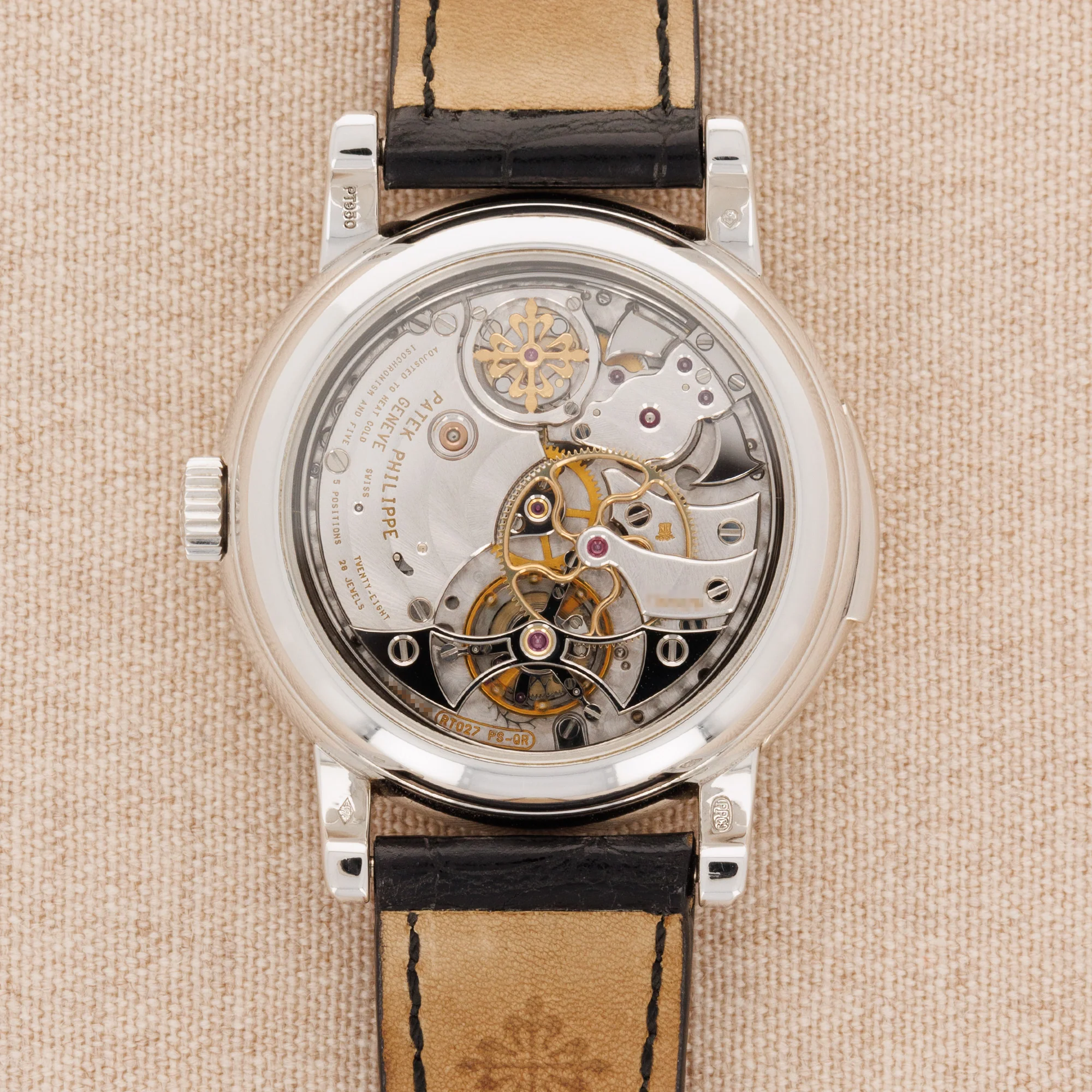 Patek Philippe Platinum Grand Complication Perpetual Calendar Minute Repeater Watch Ref. 5016 - Image 3