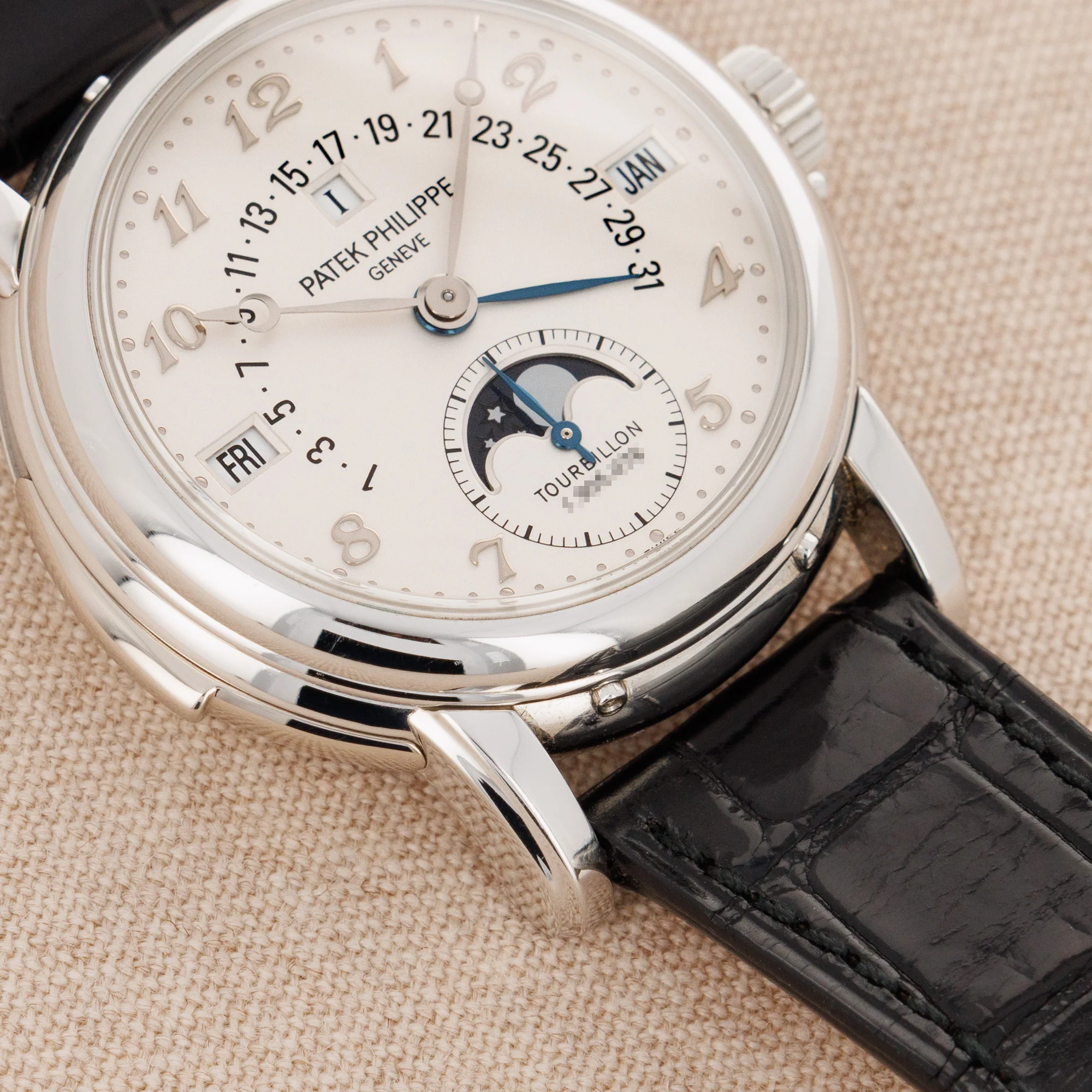 Patek Philippe Platinum Grand Complication Perpetual Calendar Minute Repeater Watch Ref. 5016 - Image 4