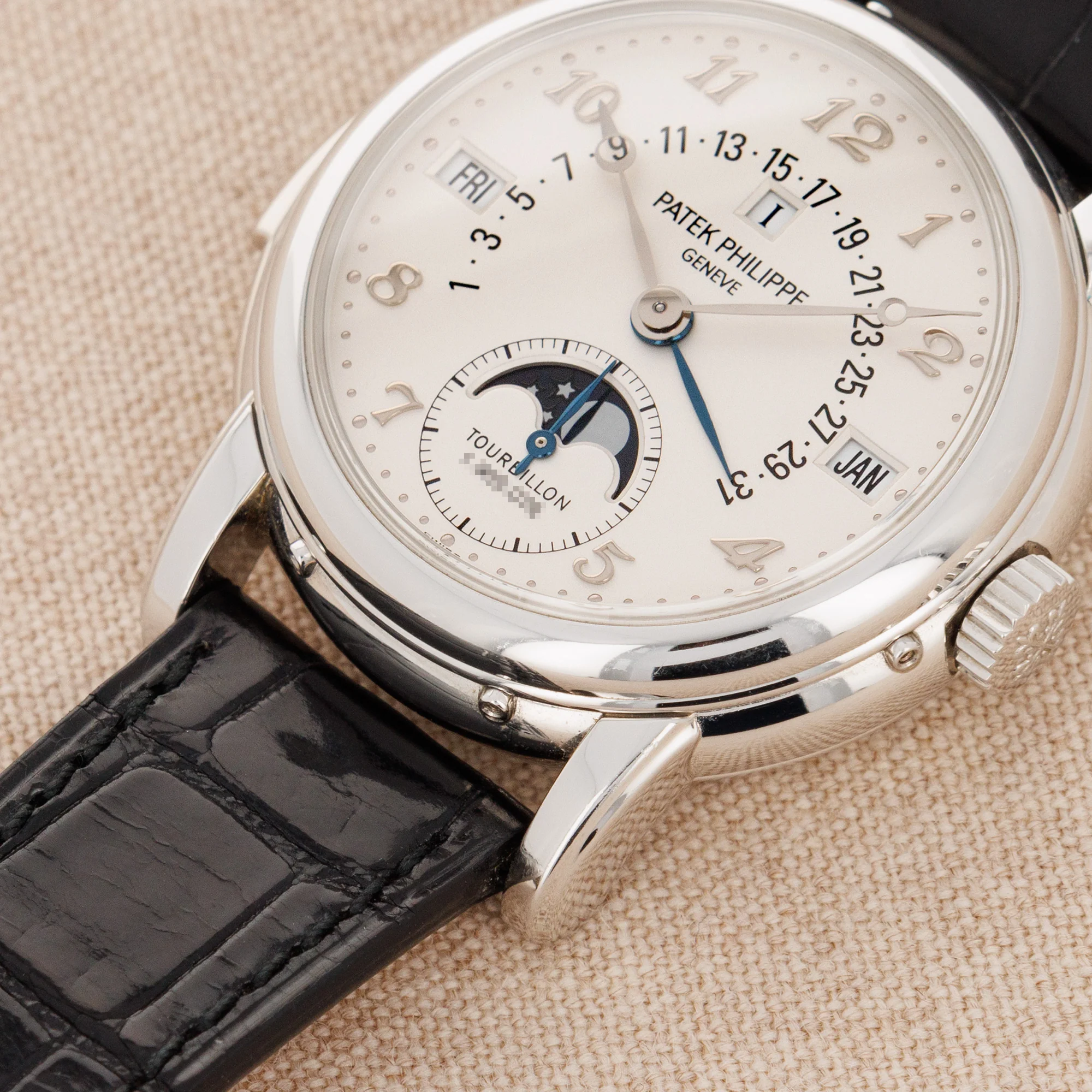 Patek Philippe Platinum Grand Complication Perpetual Calendar Minute Repeater Watch Ref. 5016 - Image 5