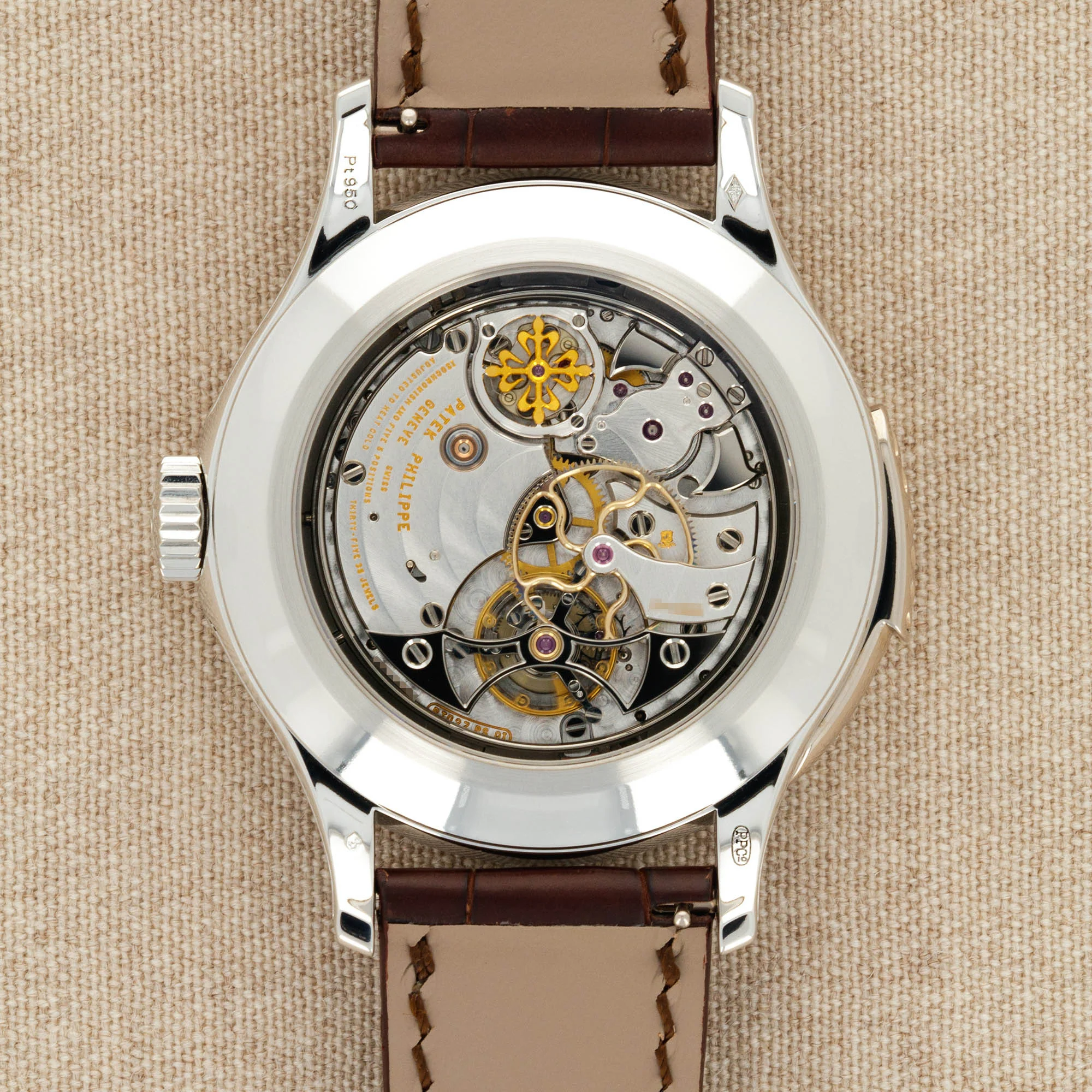 Patek Philippe Platinum Grand Complications Minute Repeater Watch Ref. 5207 in Like-New Condition - Image 3