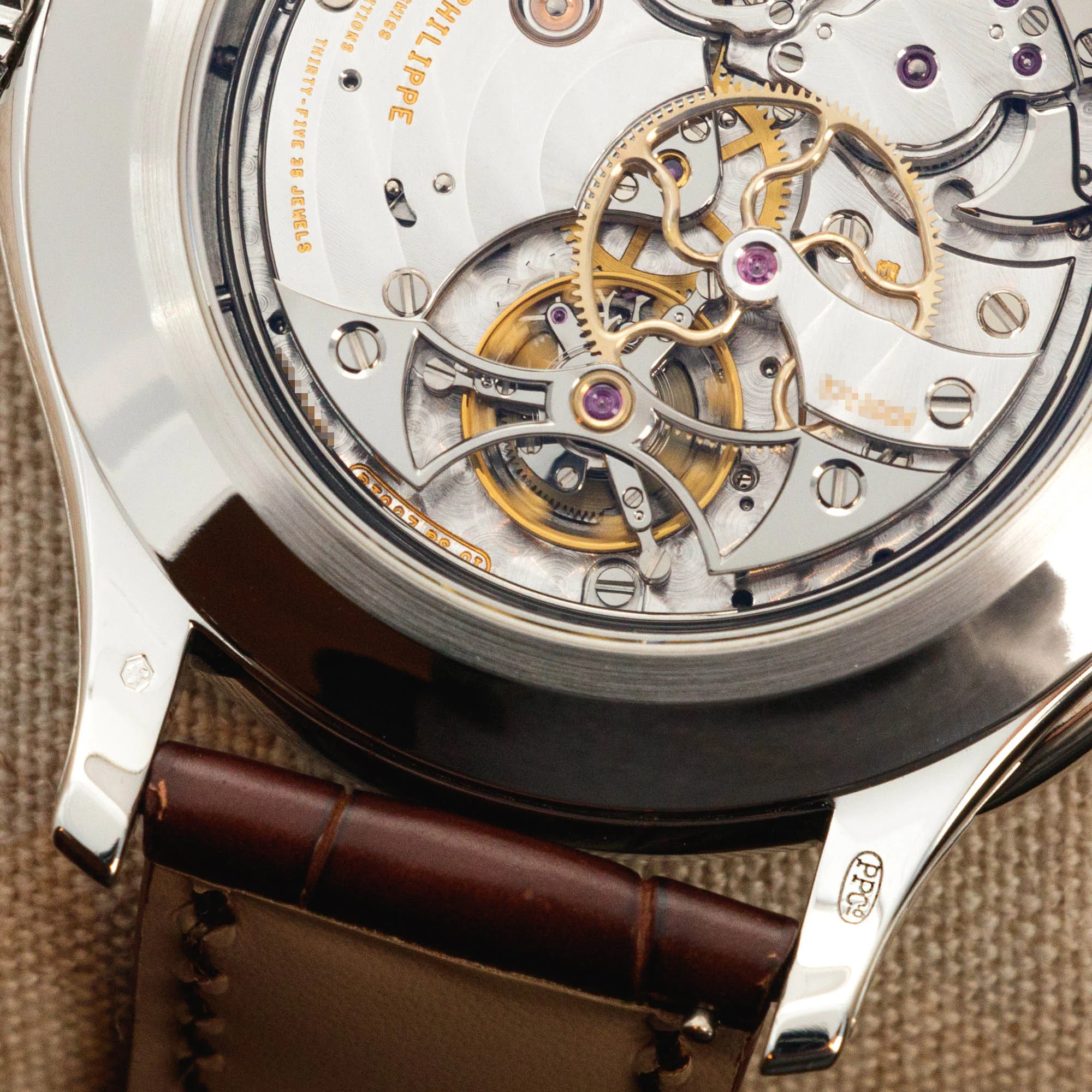 Patek Philippe Platinum Grand Complications Minute Repeater Watch Ref. 5207 in Like-New Condition - Image 4