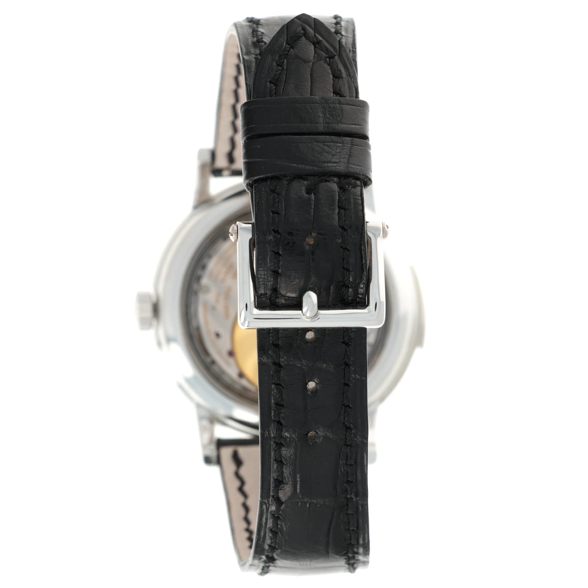 Patek Philippe Platinum Minute Repeater Black Dial Watch Ref. 5078 - Image 5