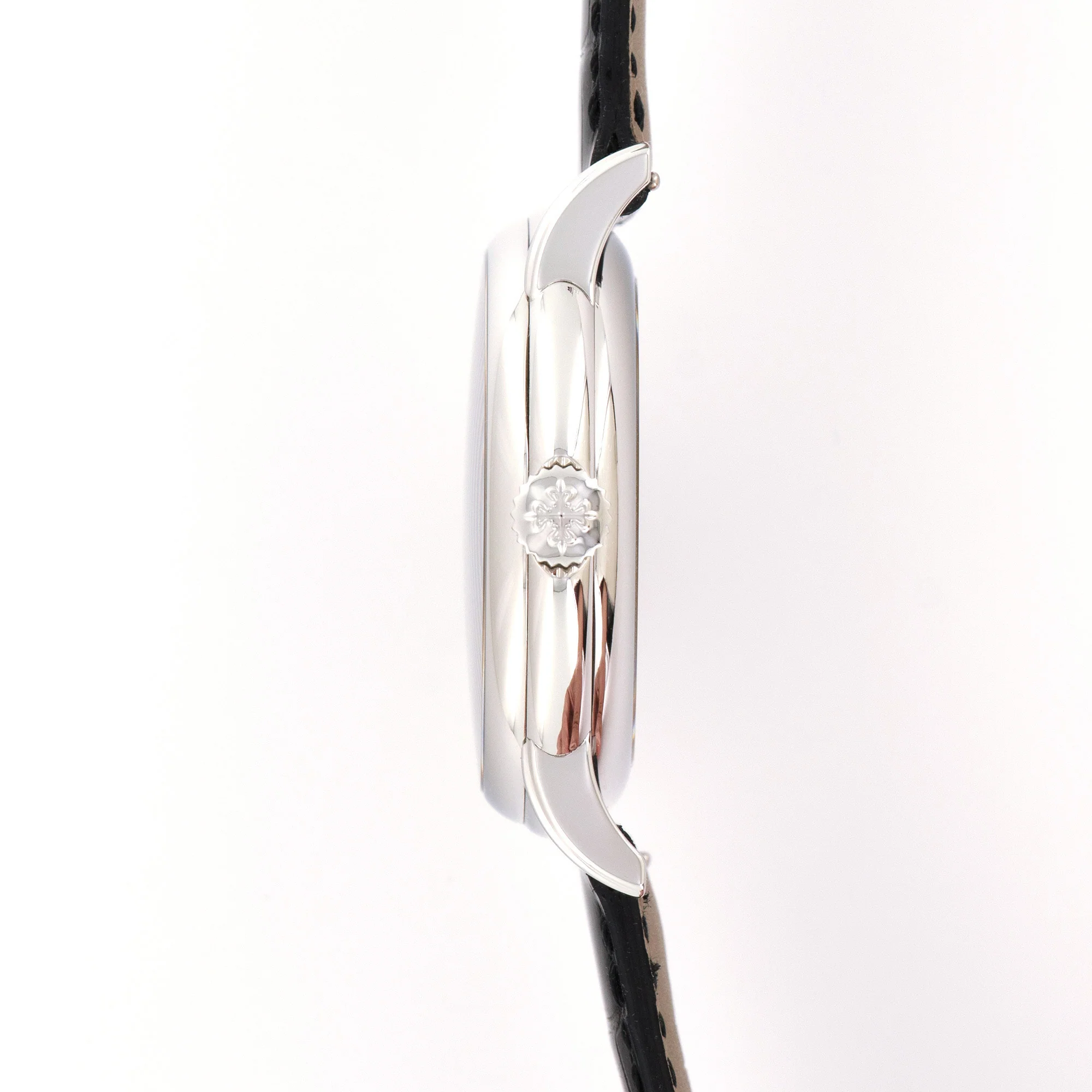 Patek Philippe Platinum Minute Repeater Black Dial Watch Ref. 5078 - Image 4