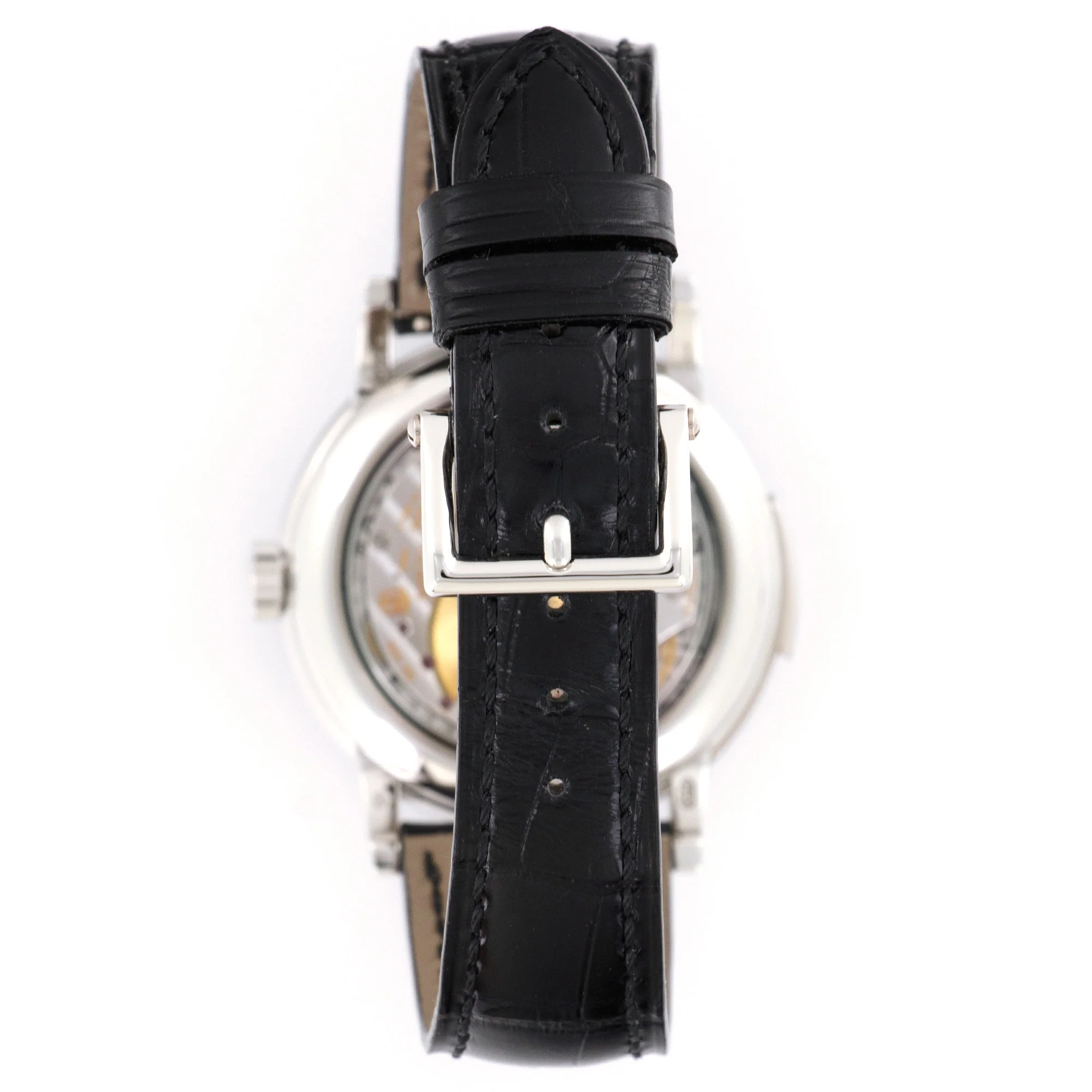 Patek Philippe Platinum Minute Repeater Black Dial Watch Ref. 5078 - Image 6