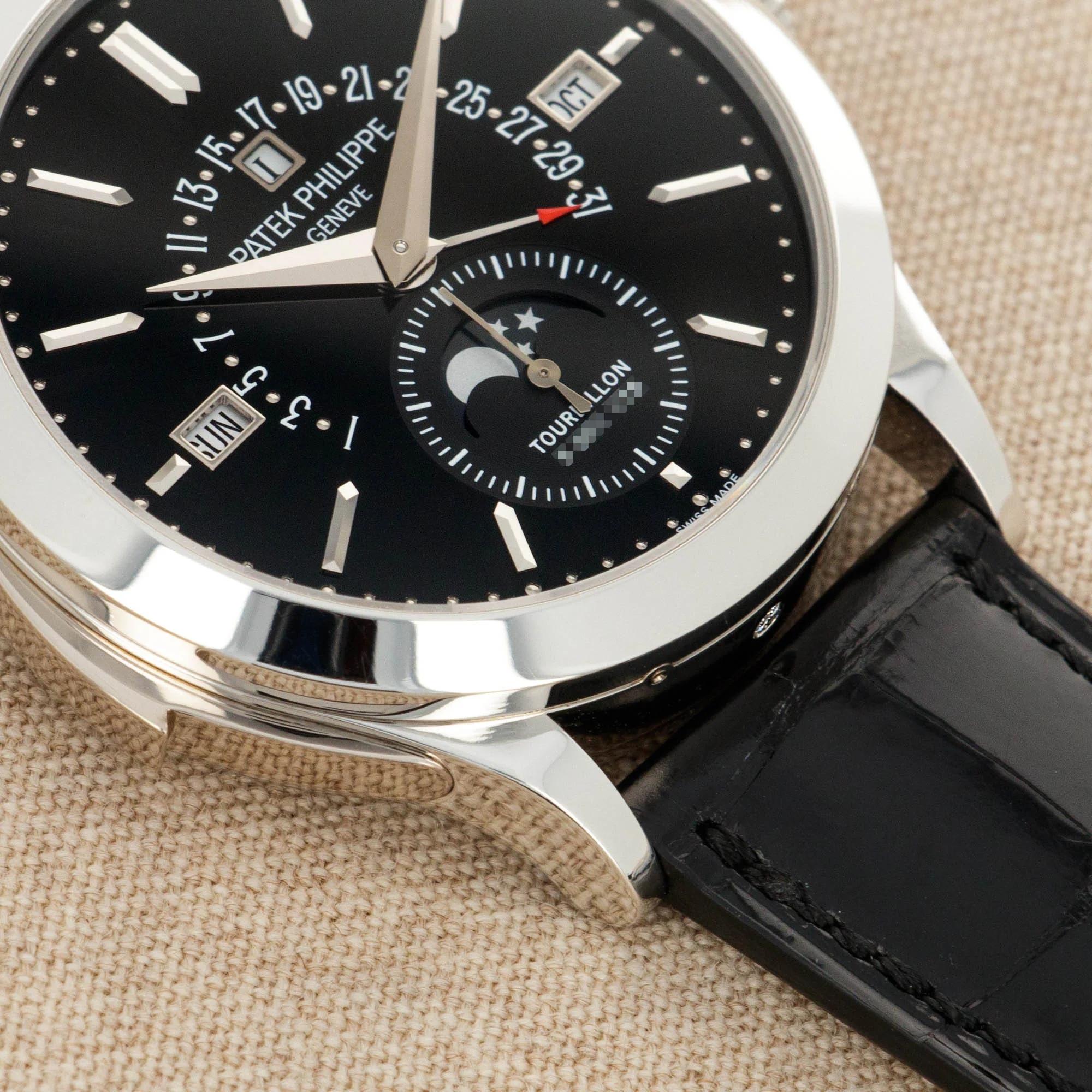 Patek Philippe Platinum Minute Repeater Perpetual Calendar Watch Ref. 5216 - Image 3