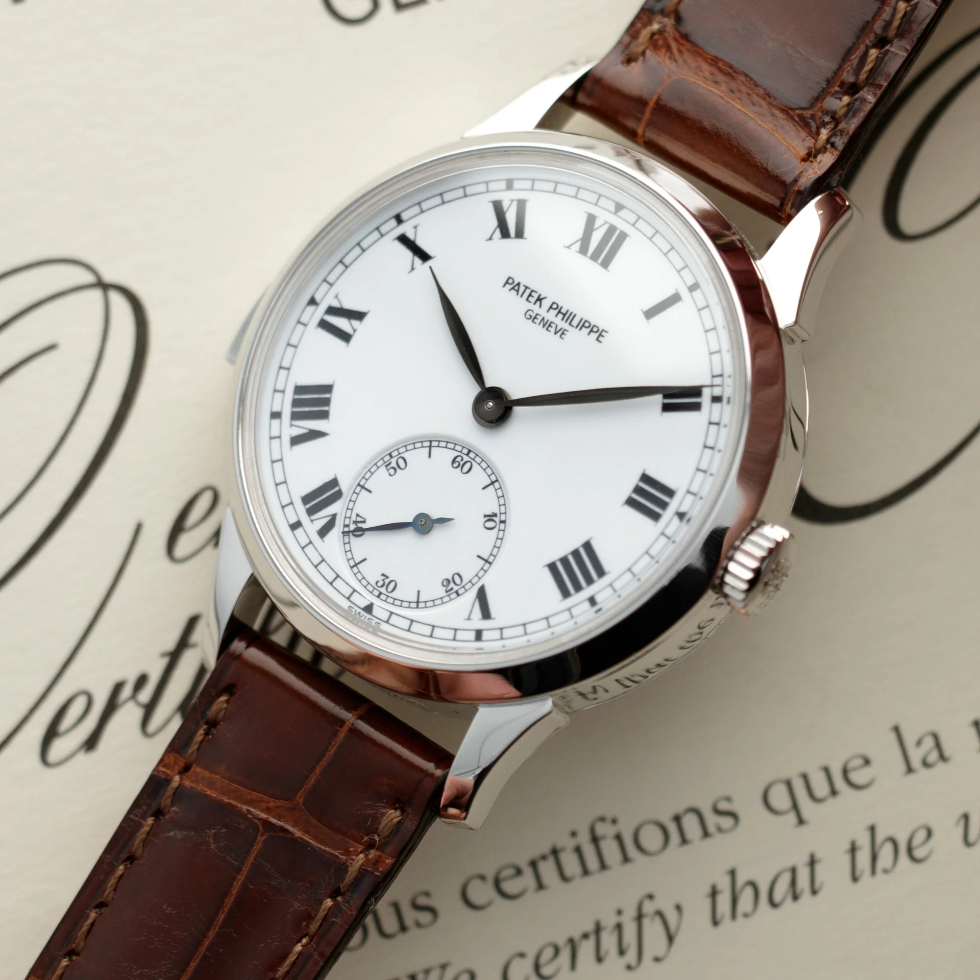 Patek Philippe Platinum Minute Repeater Ref. 3979 - Image 2
