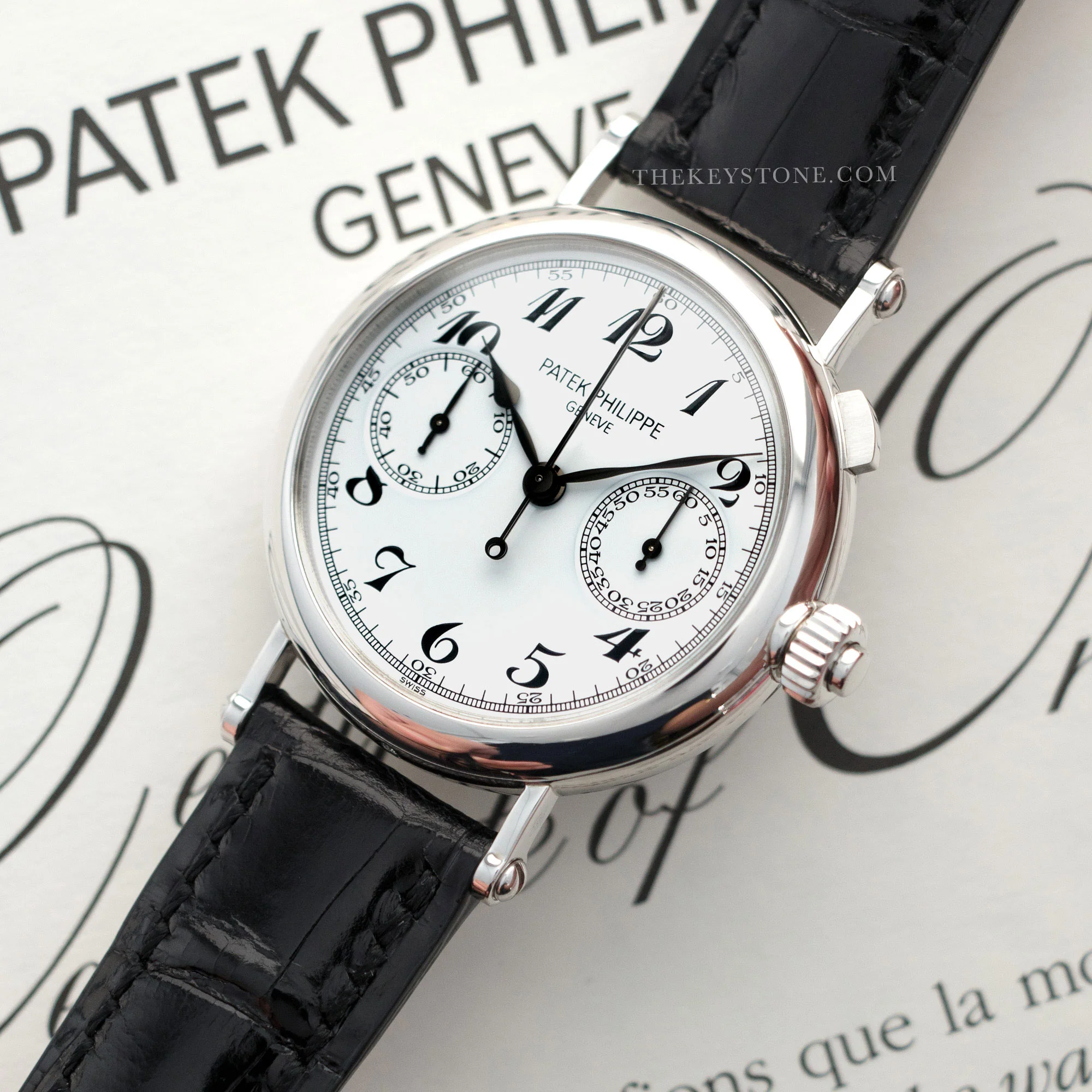 Patek Philippe Platinum Monopusher Split Seconds Chrono Ref. 5959 - Image 2