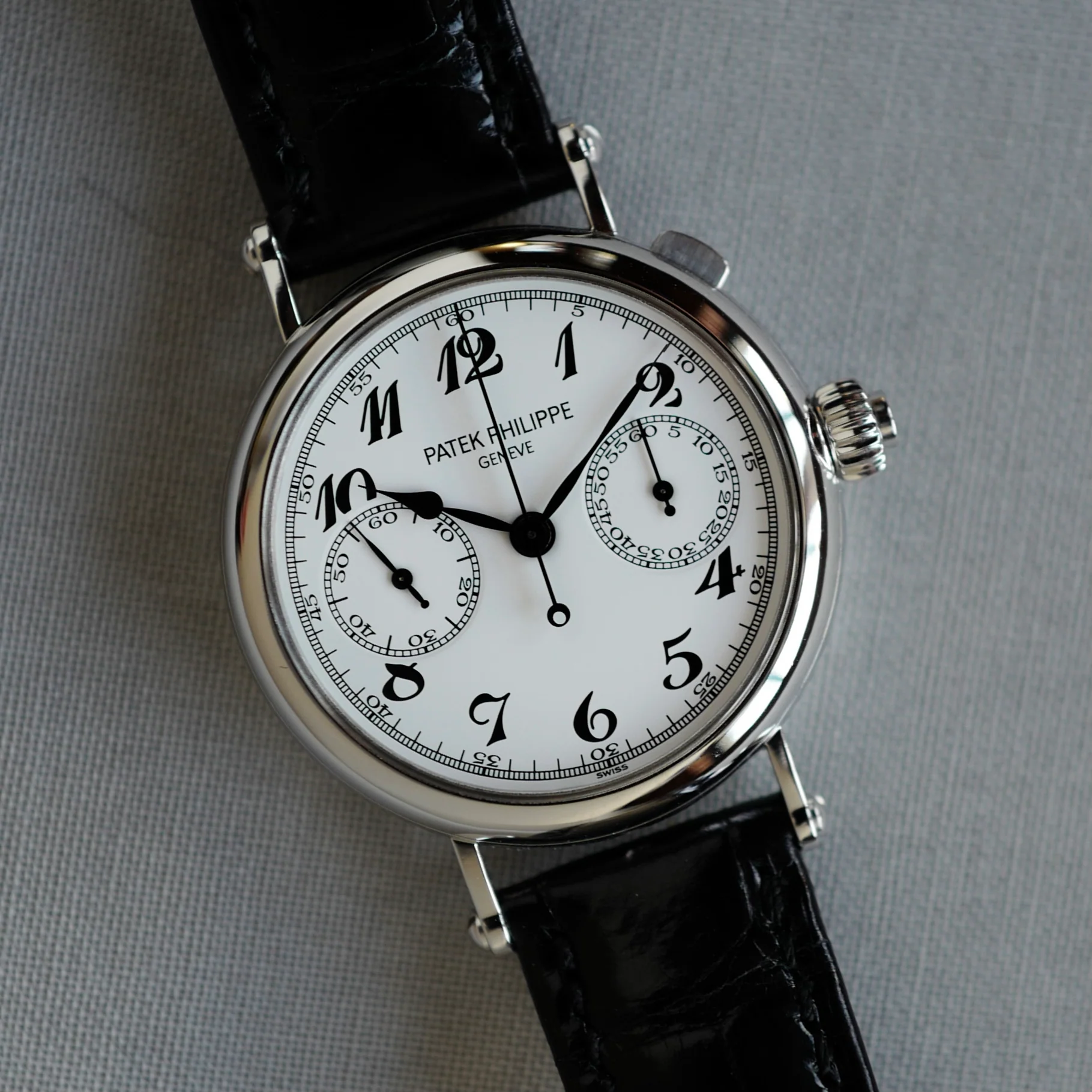 Patek Philippe Platinum Monopusher Split Seconds Chrono Ref. 5959 - Image 3