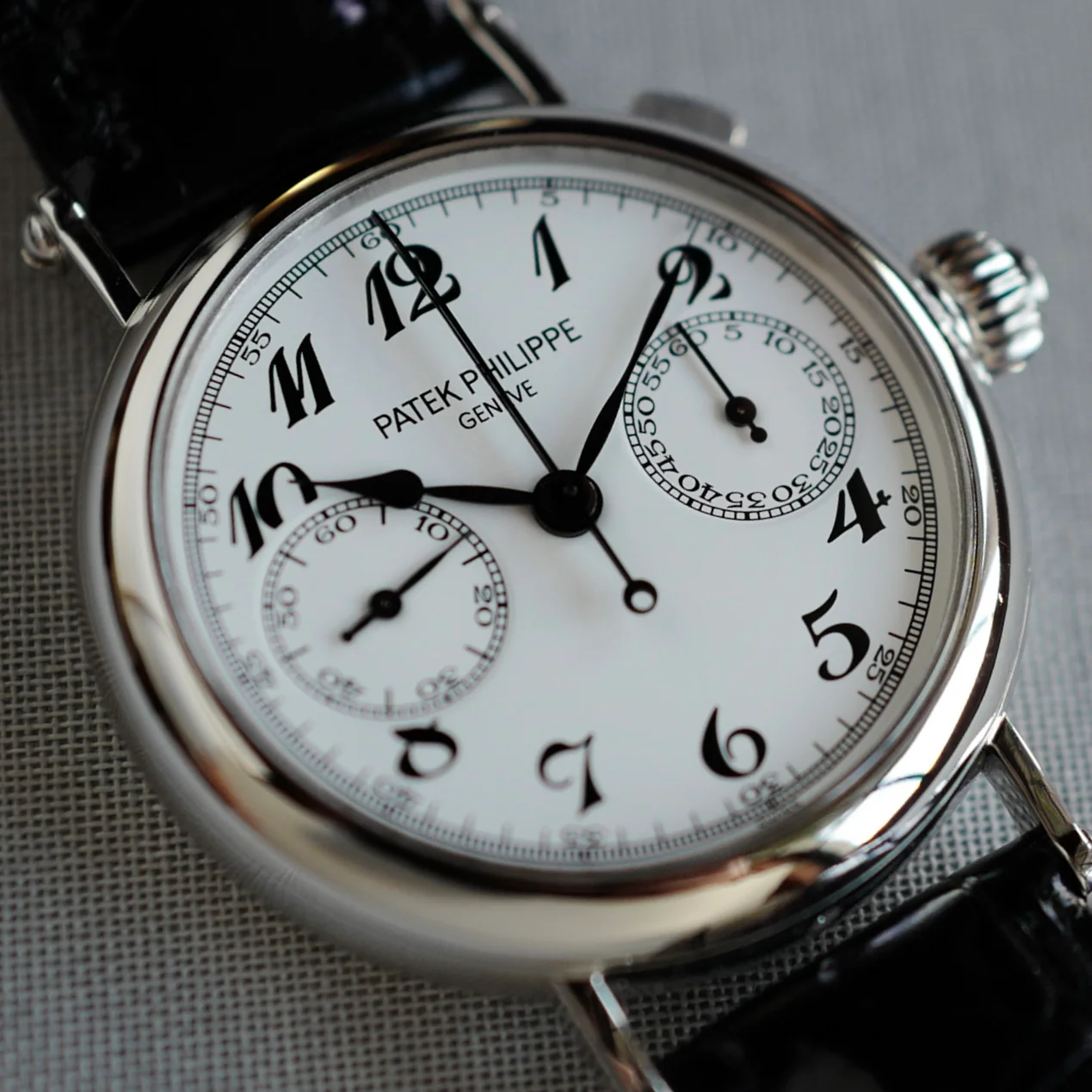 Patek Philippe Platinum Monopusher Split Seconds Chrono Ref. 5959 - Image 4
