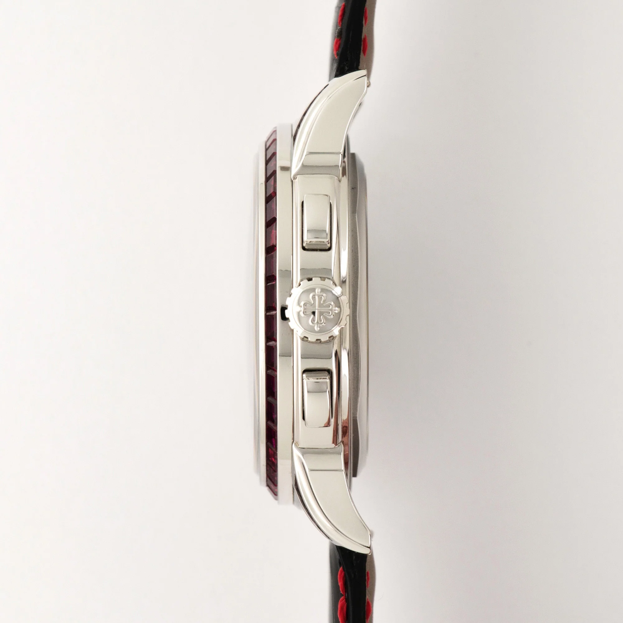Patek Philippe Platinum Perpetual Calendar Chrono Ruby Watch Ref. 5271 - Image 3