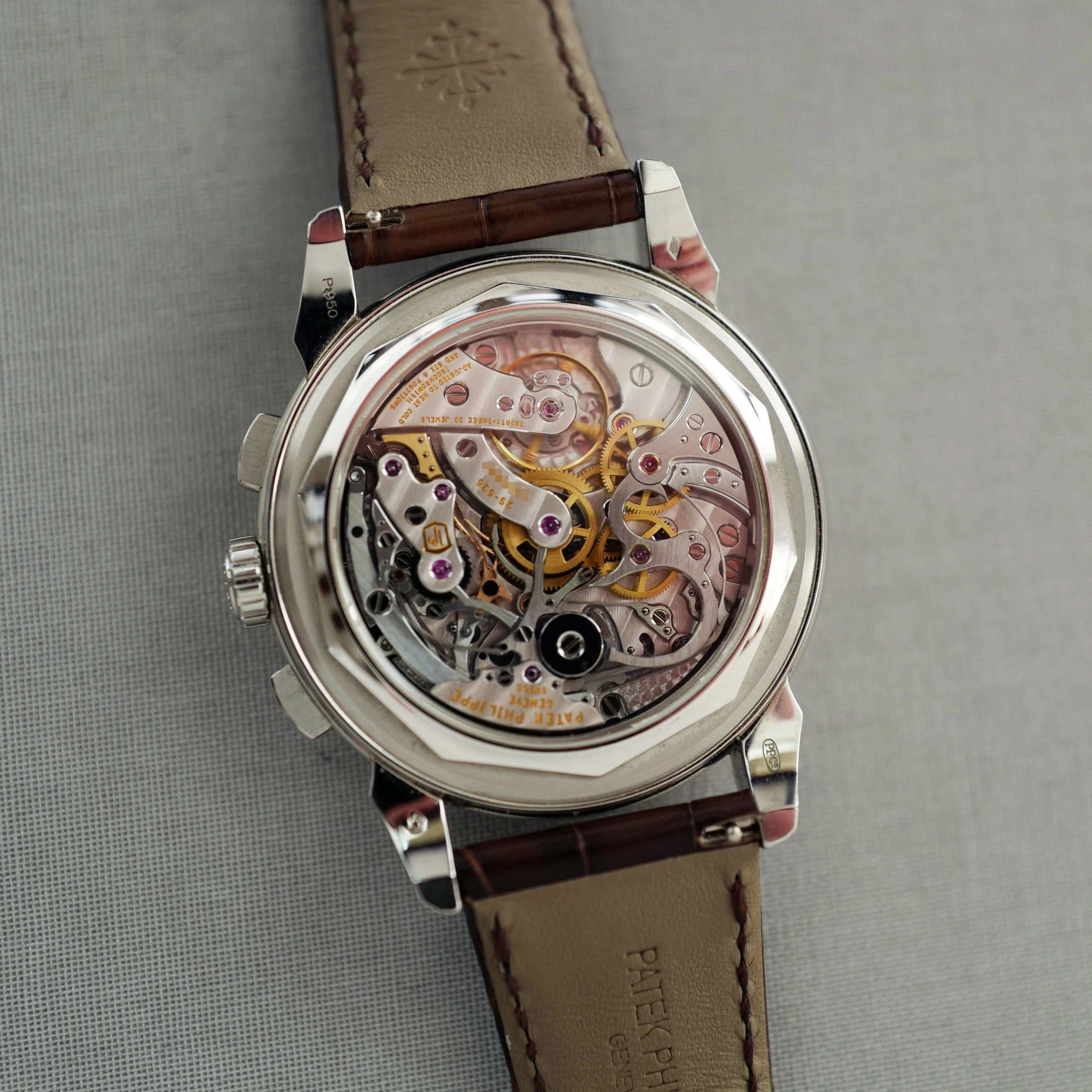 Patek Philippe Platinum Perpetual Calendar Chronograph, Ref. 5270P - Image 5