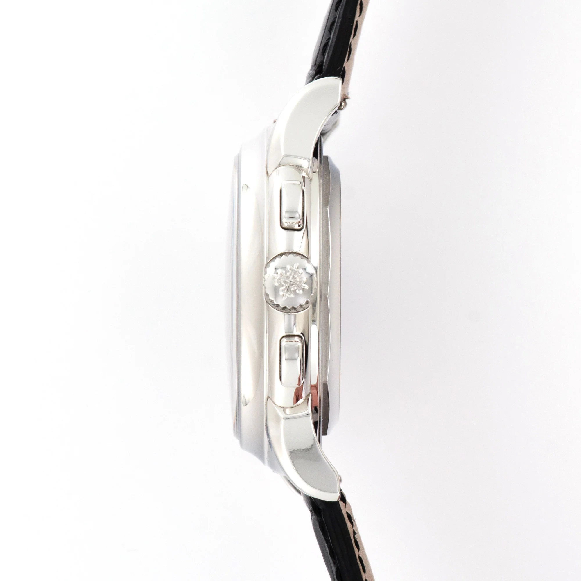 Patek Philippe Platinum Perpetual Calendar Chronograph Watch Ref. 5970 - Image 3
