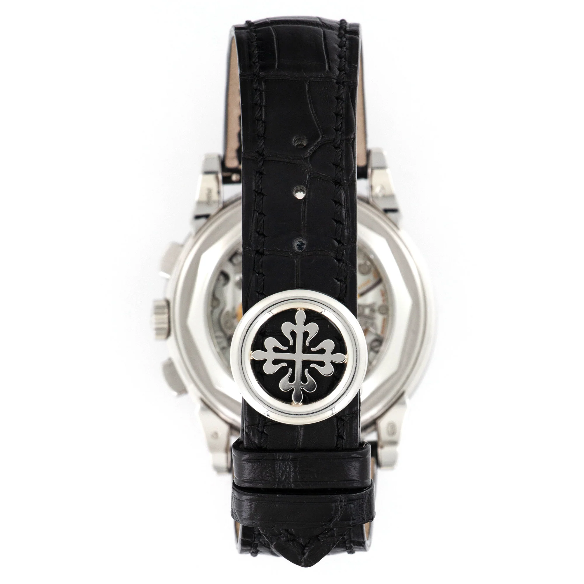 Patek Philippe Platinum Perpetual Calendar Chronograph Watch Ref. 5970 - Image 5