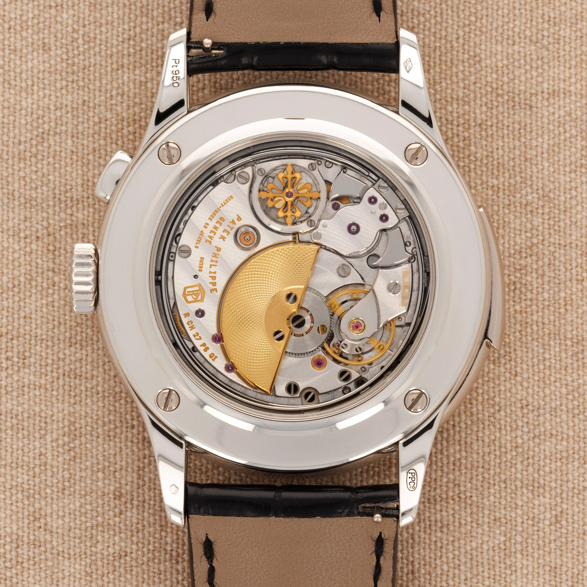 Patek Philippe Platinum Perpetual Calendar Minute Repeater Chronograph Ref. 5208 - Image 3