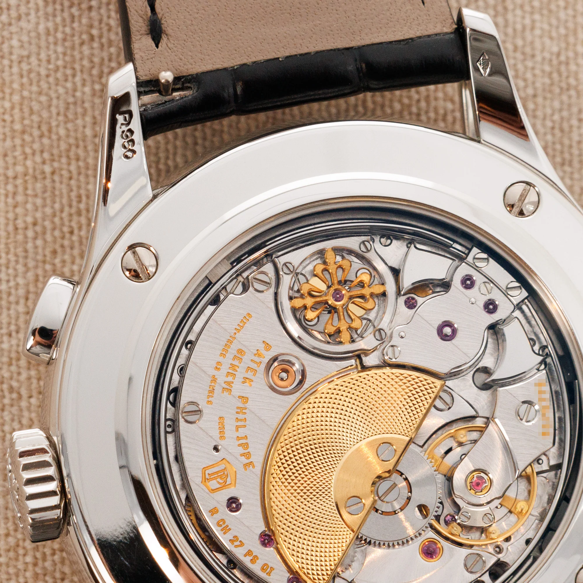 Patek Philippe Platinum Perpetual Calendar Minute Repeater Chronograph Ref. 5208 - Image 7