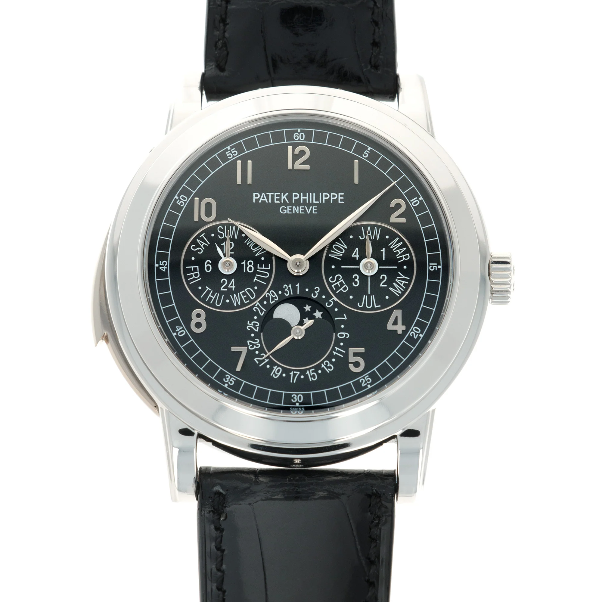 Patek Philippe Platinum Perpetual Calendar Minute Repeater Ref. 5074, Unworn Condition